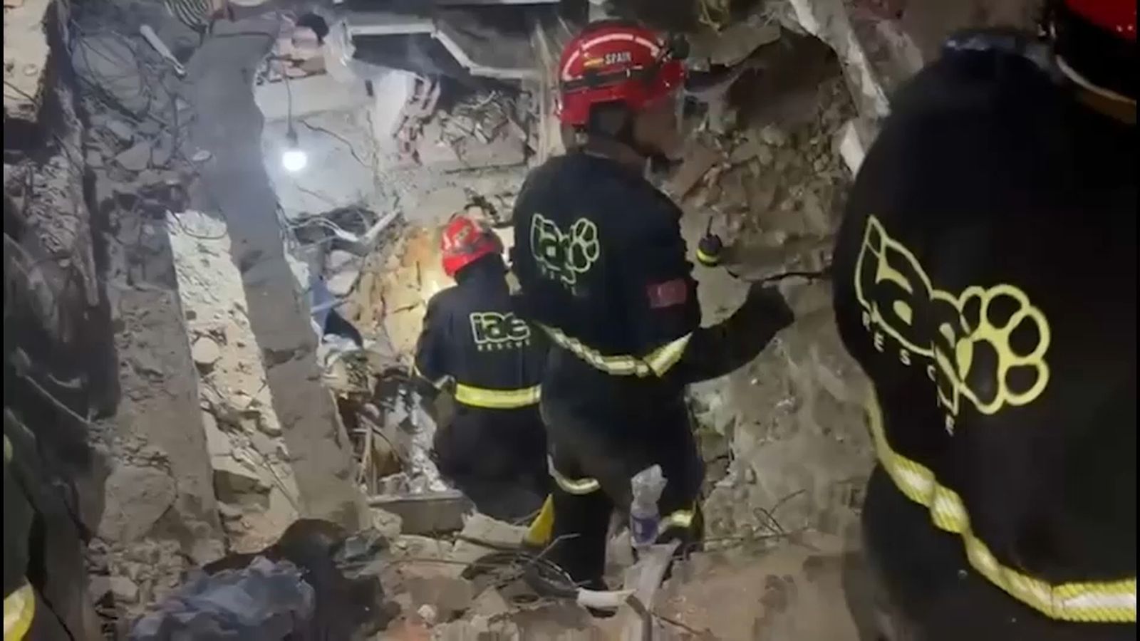 Bombers valencians a Veneçuela