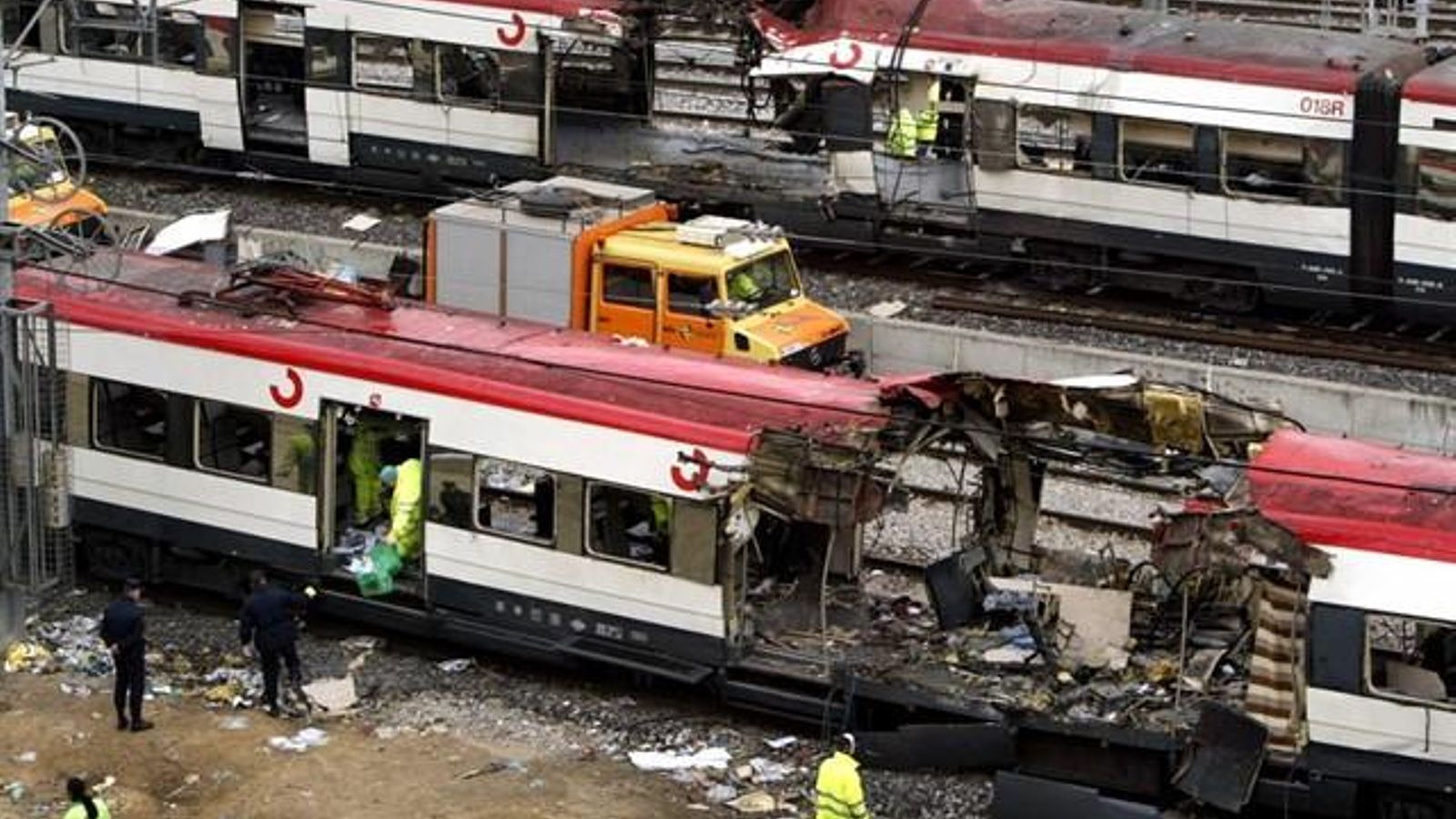 Imatge d'arxiu dels atemptats a l'estació d'Atocha