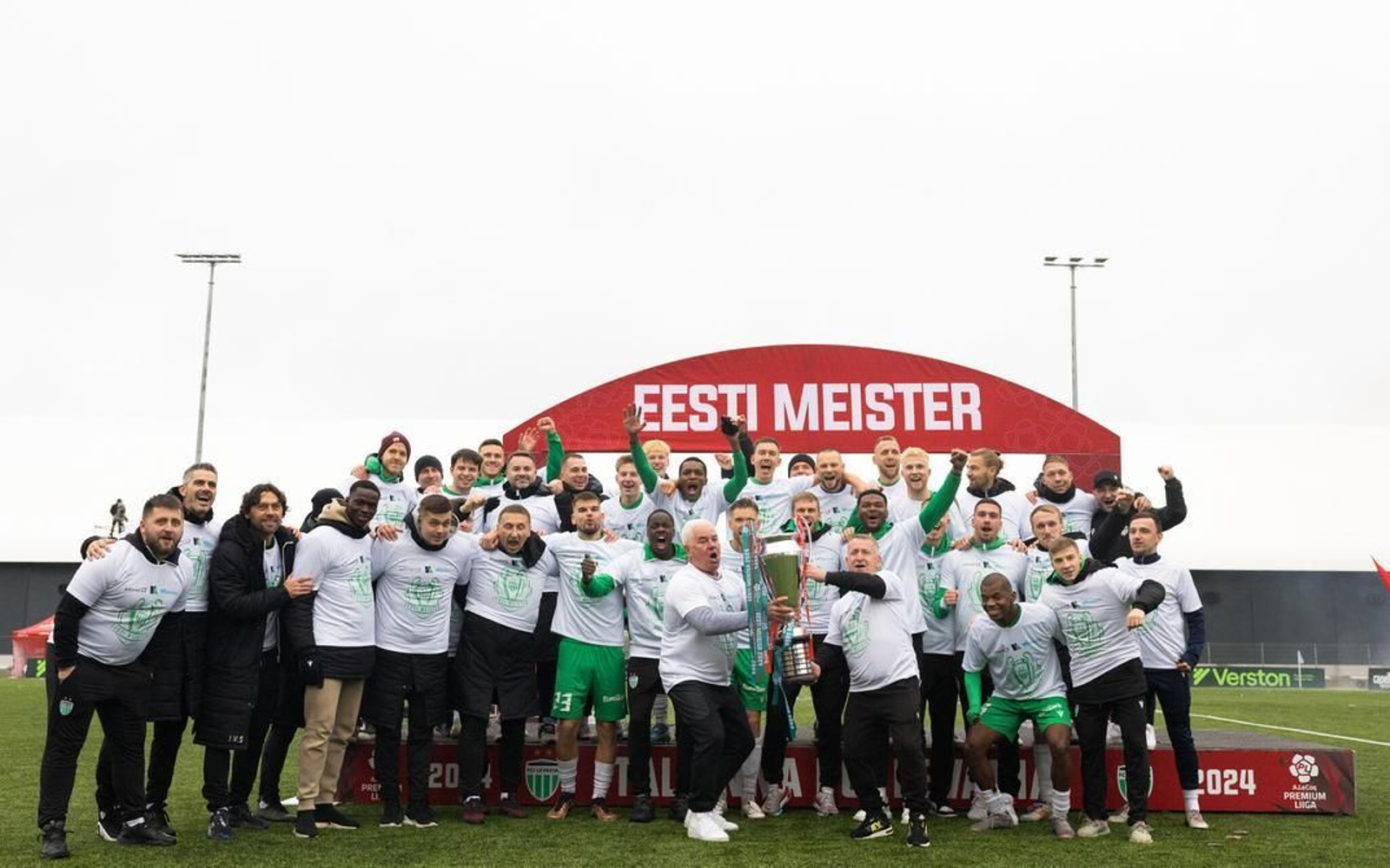 El Levadia, campió d'Estònia 2024