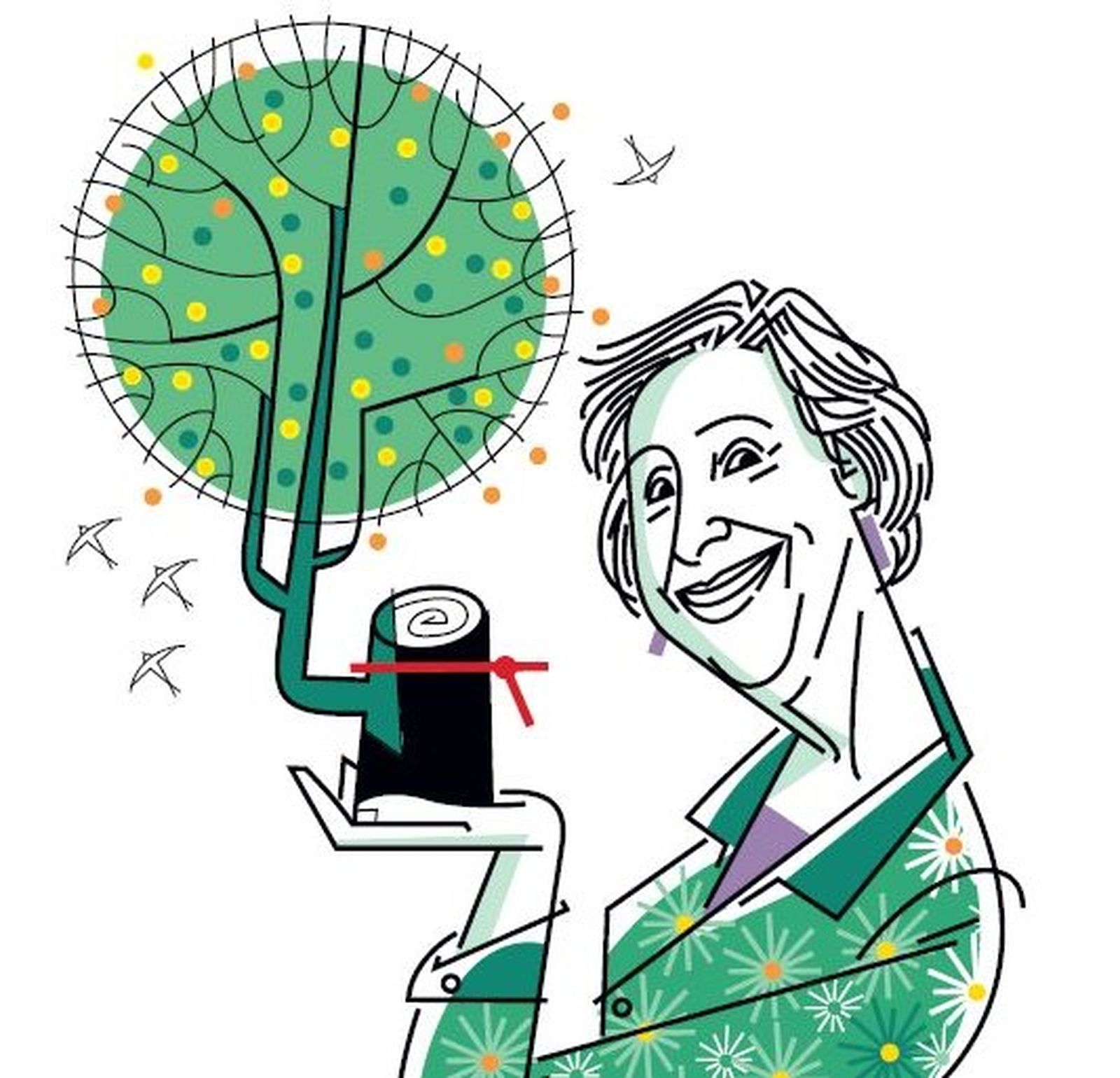 Carme Miquel, vista per l'il·lustrador Paco Jiménez