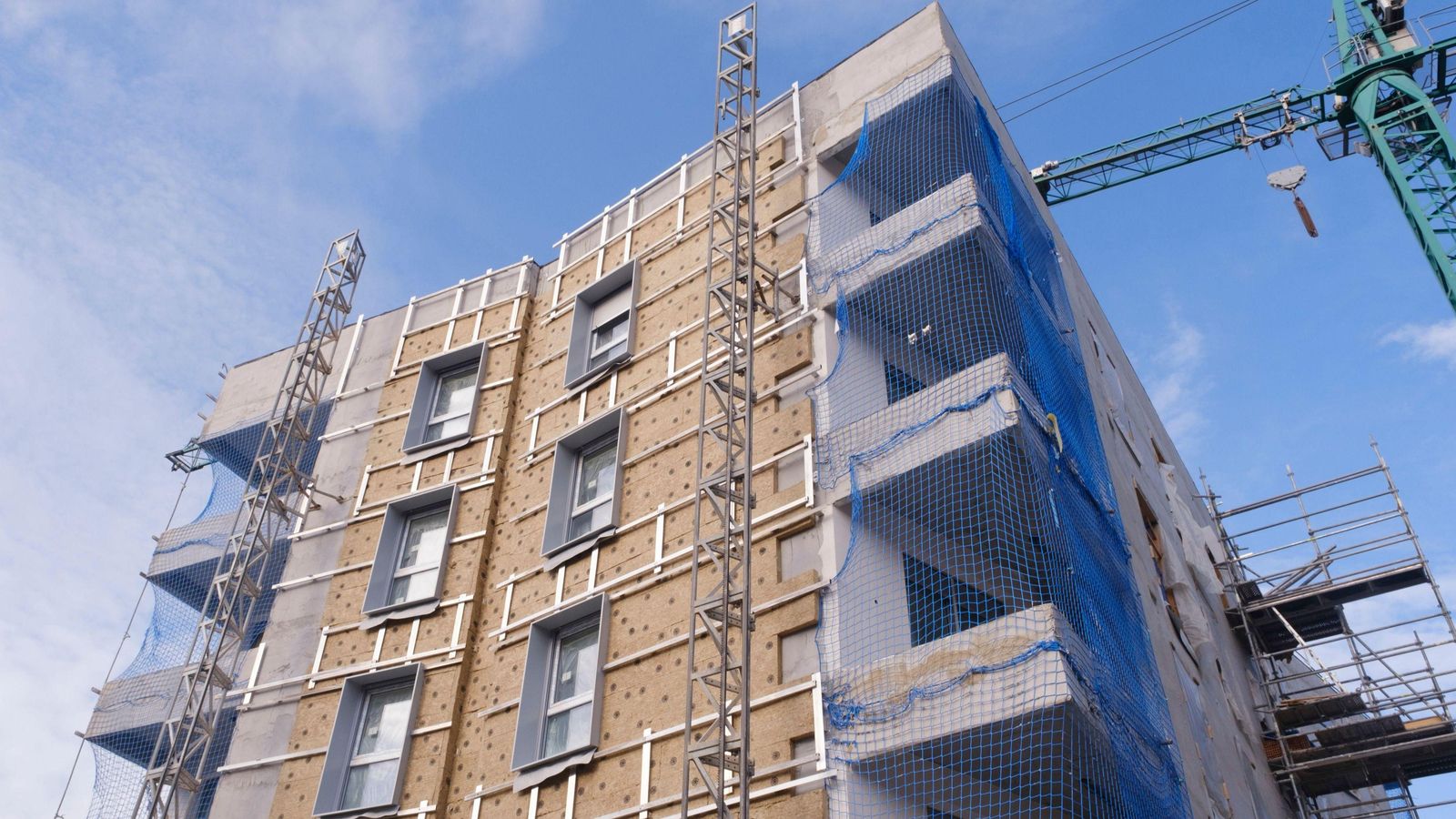 Pisos en construcció