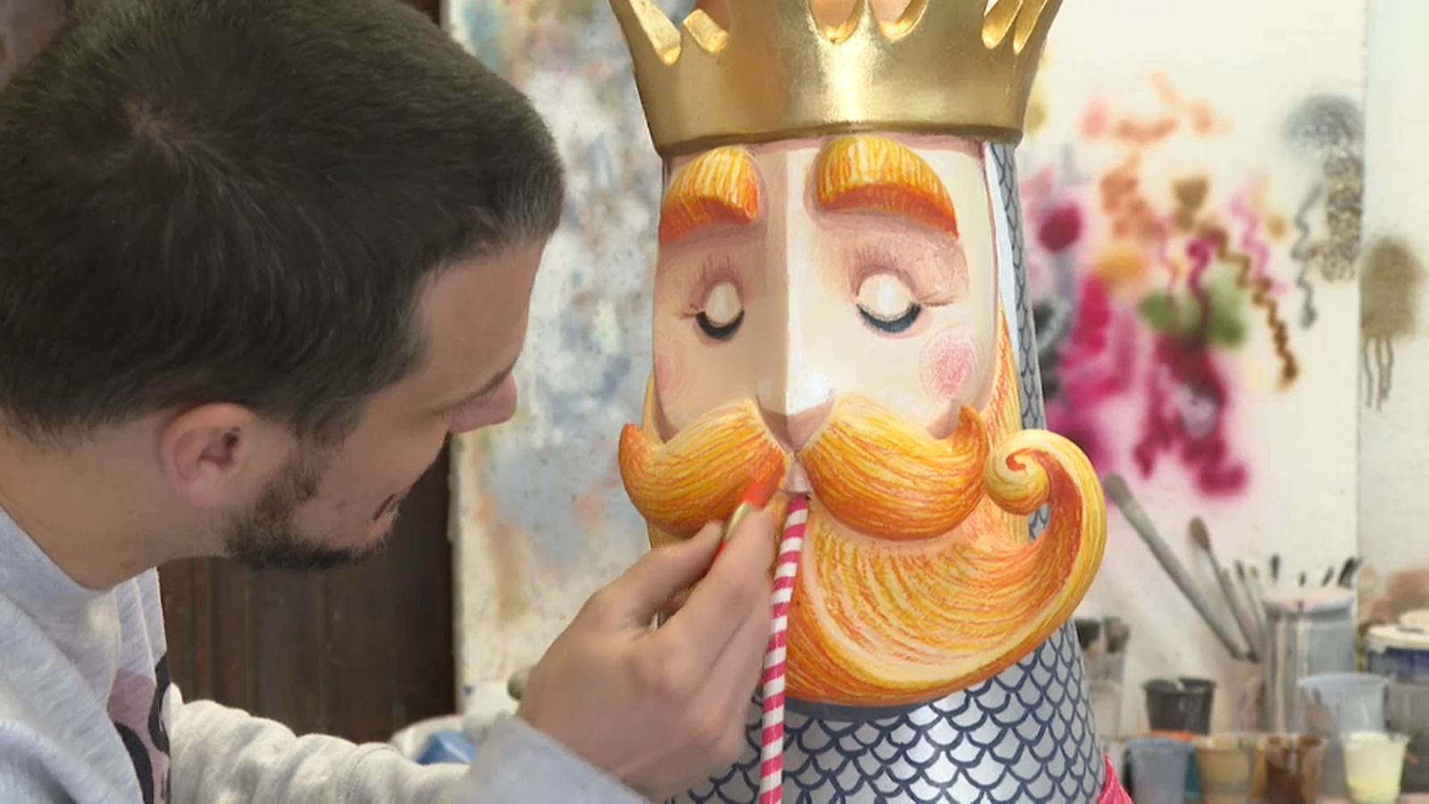 Ninot de la falla infantil municipal de 2020, de Ceballos & Sanabria