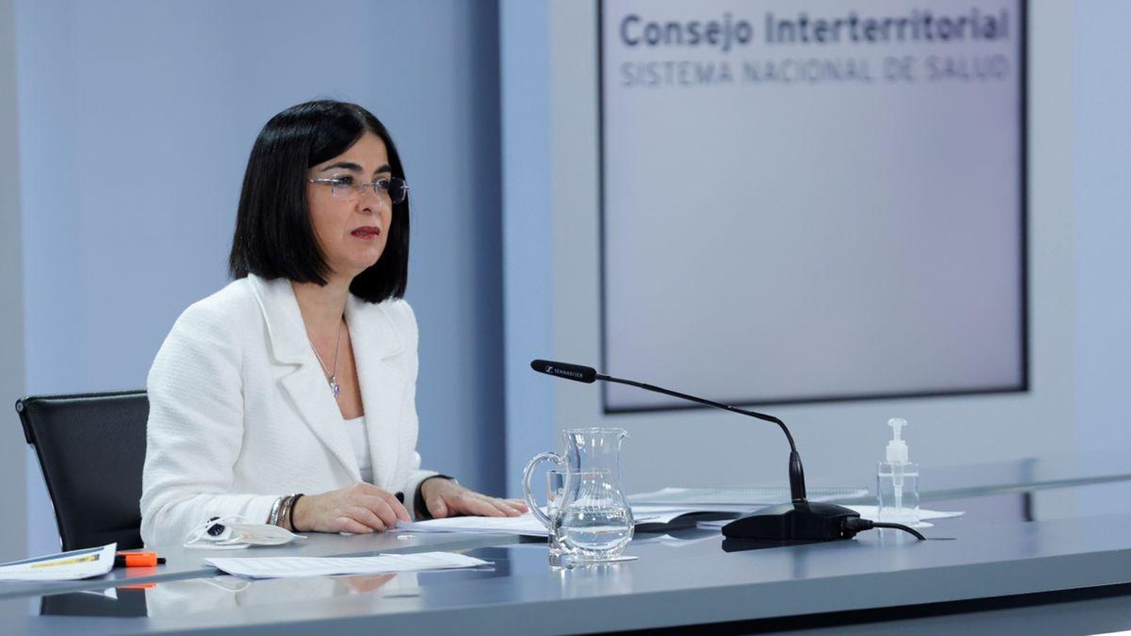 La ministra de Sanitat, Carolina Darias, en una imatge d'arxiu