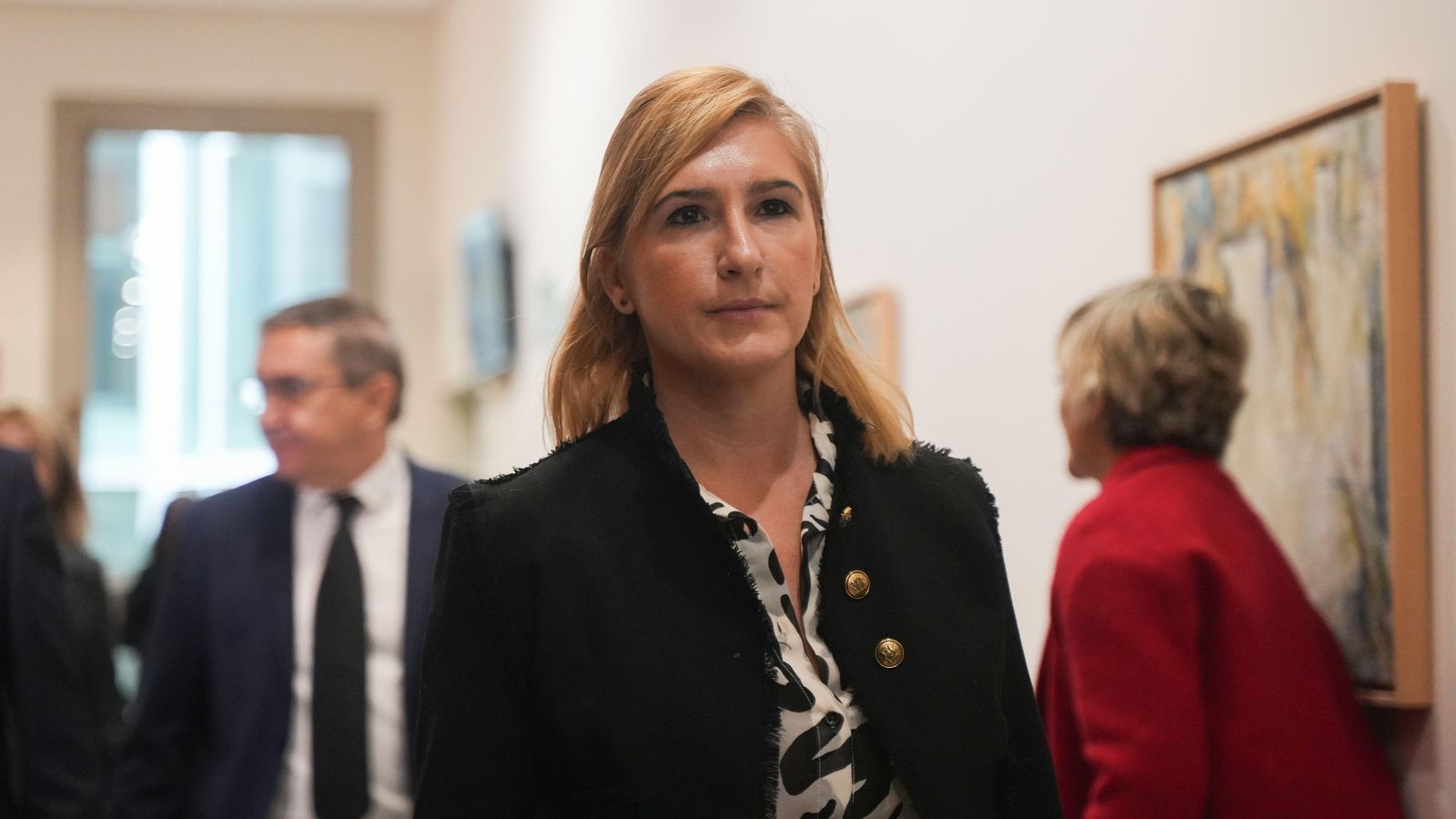 La consellera de Justícia i Interior Salomé Pradas