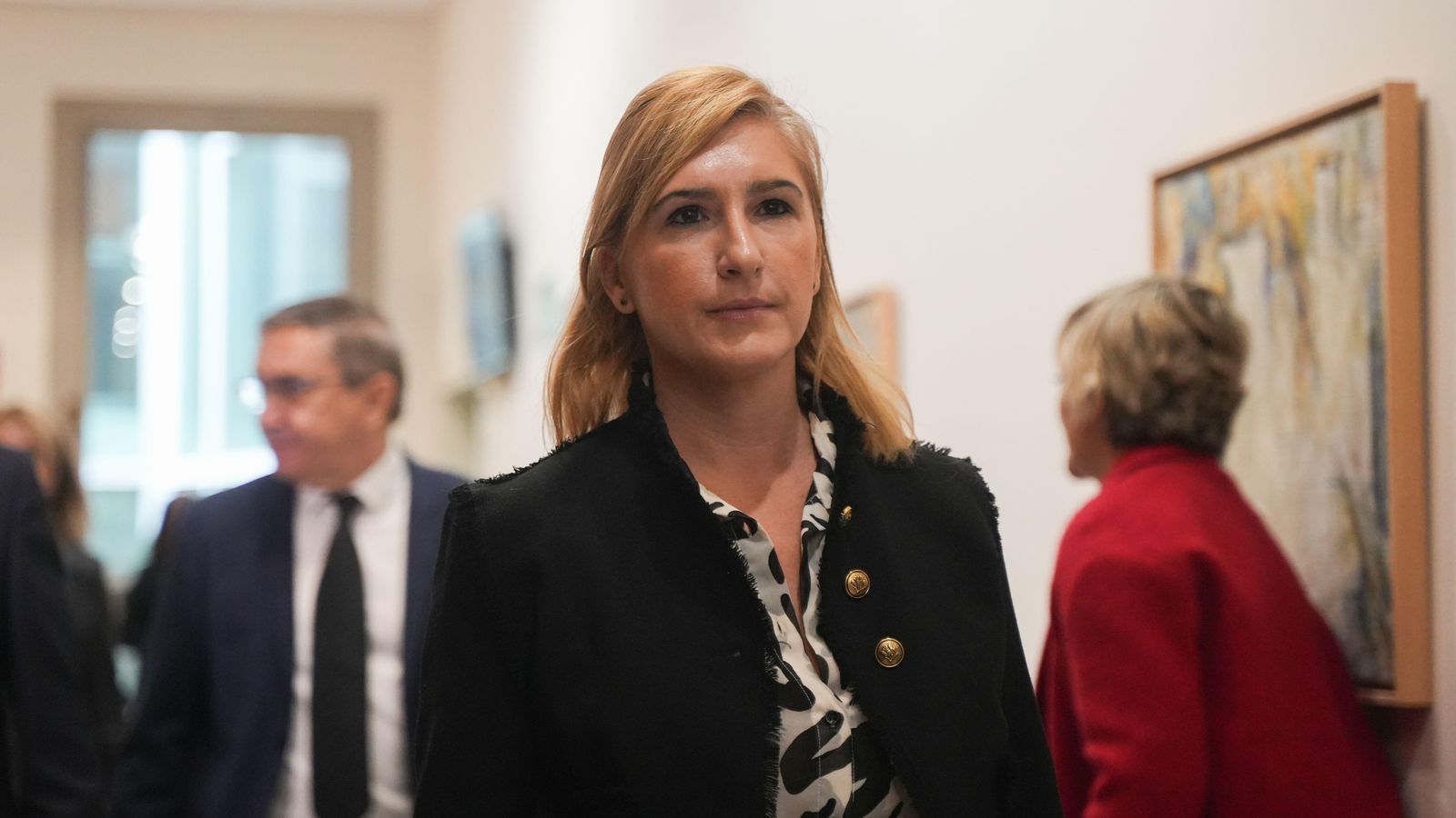 La consellera de Justícia i Interior Salomé Pradas