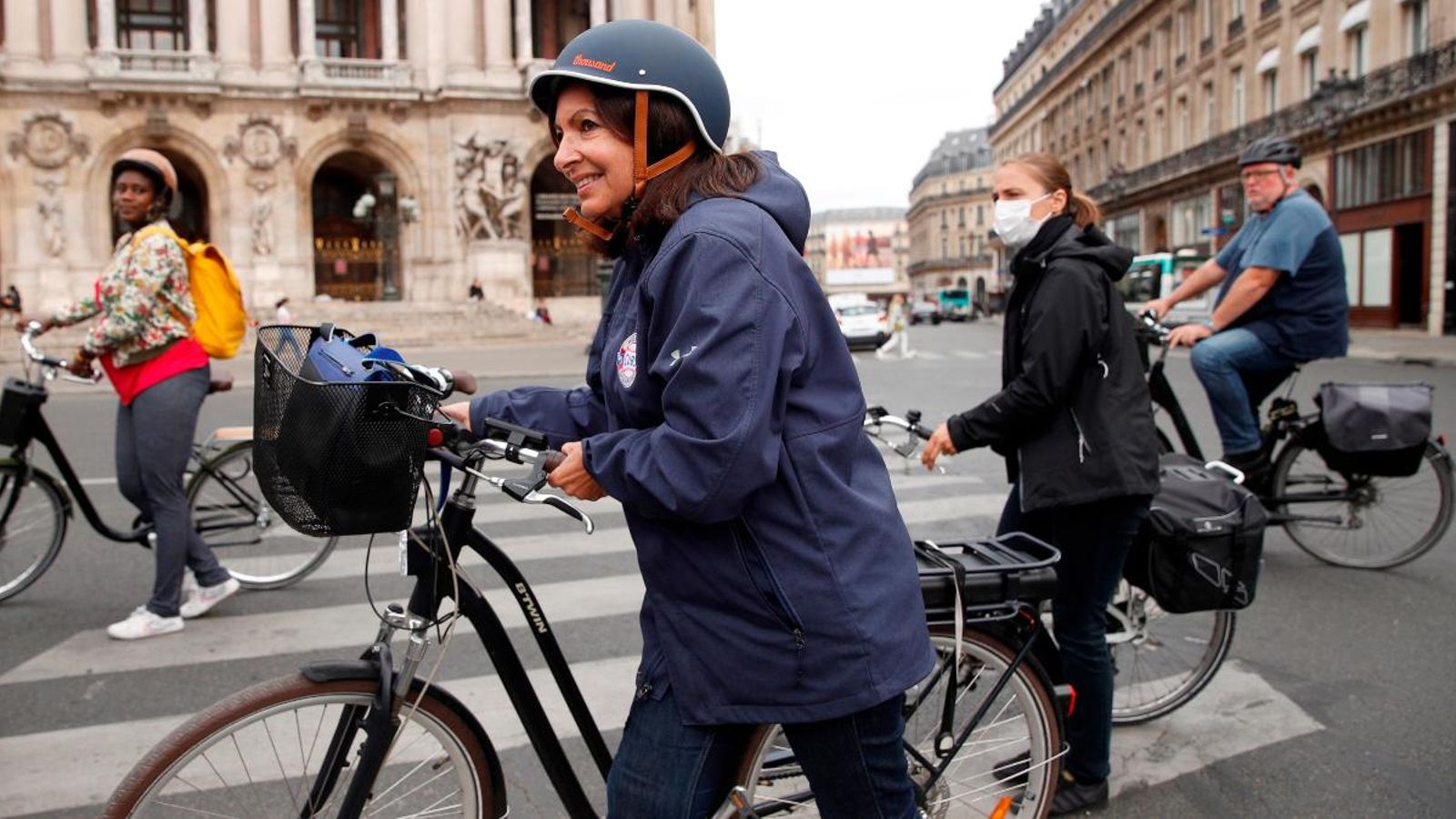 L'actual alcaldessa de París, Anne Hidalgo