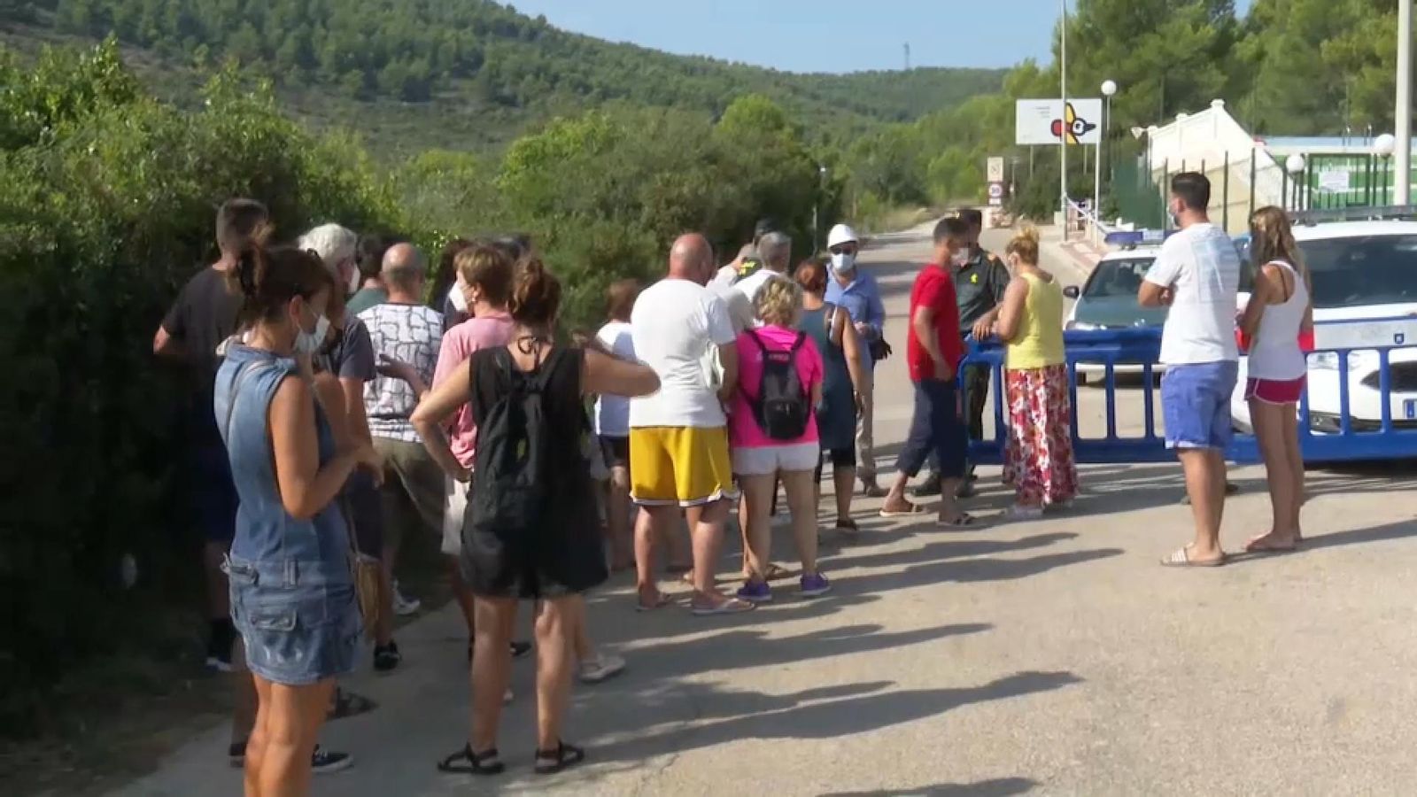 Les famílies afectades han recollit les seues pertinences a Peníscola