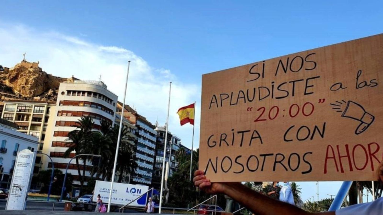 Manifestació a Alacant, en una imatge d’arxiu
