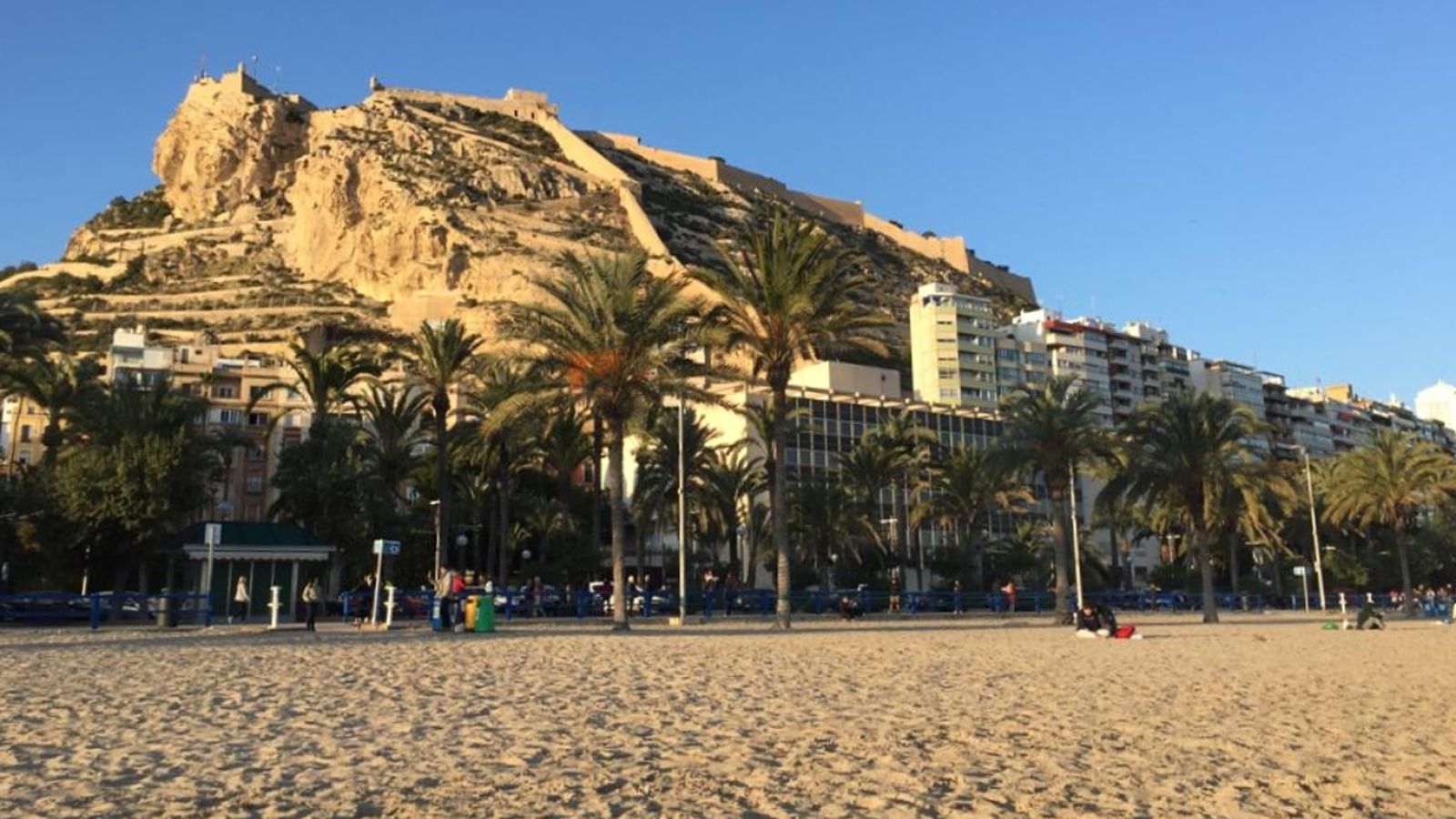 Plata del Postiguet a Alacant.