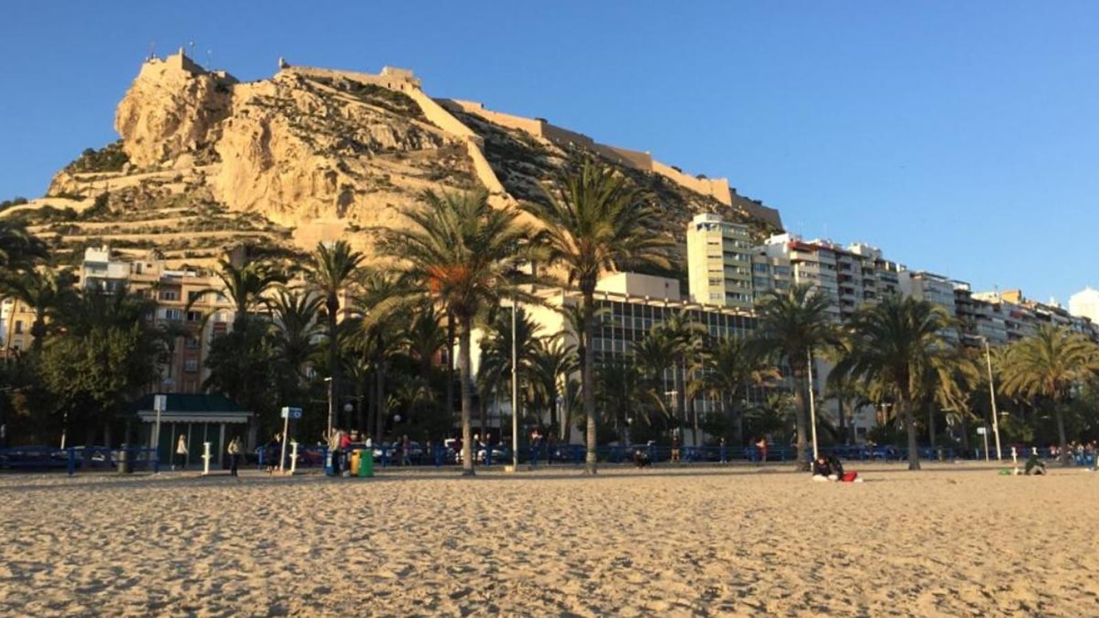 Plata del Postiguet a Alacant.