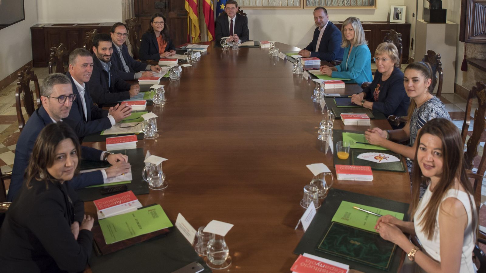 Reunió del primer ple del Consell d'aquesta legislatura