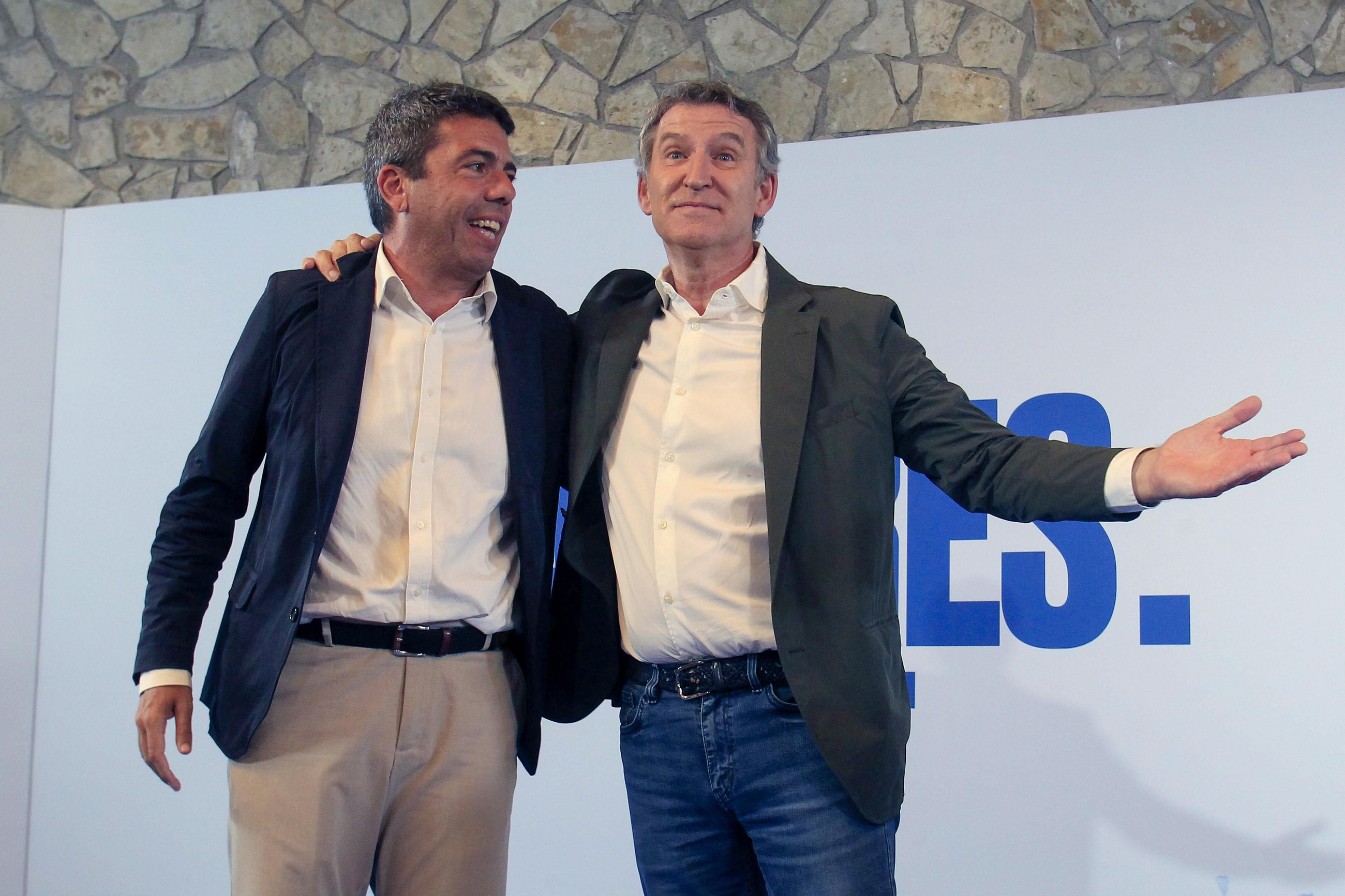 Feijóo es compromet des d'Alacant a equiparar el finançament valencià amb la mitjana de les autonomies
