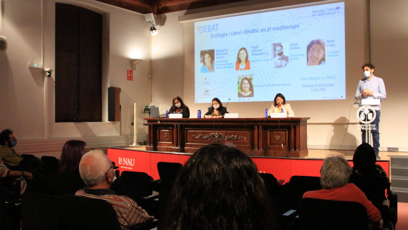 Imatge d'arxiu d'un debat de la Mostra Viva del Mediterrani