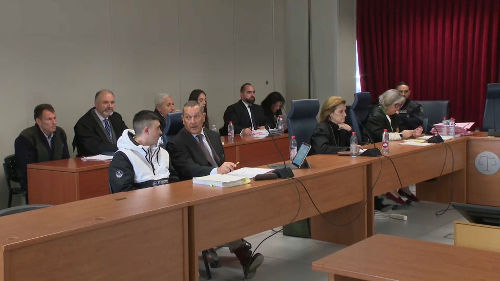 Sessió del jui pel crim de Xestalgar / Arxiu