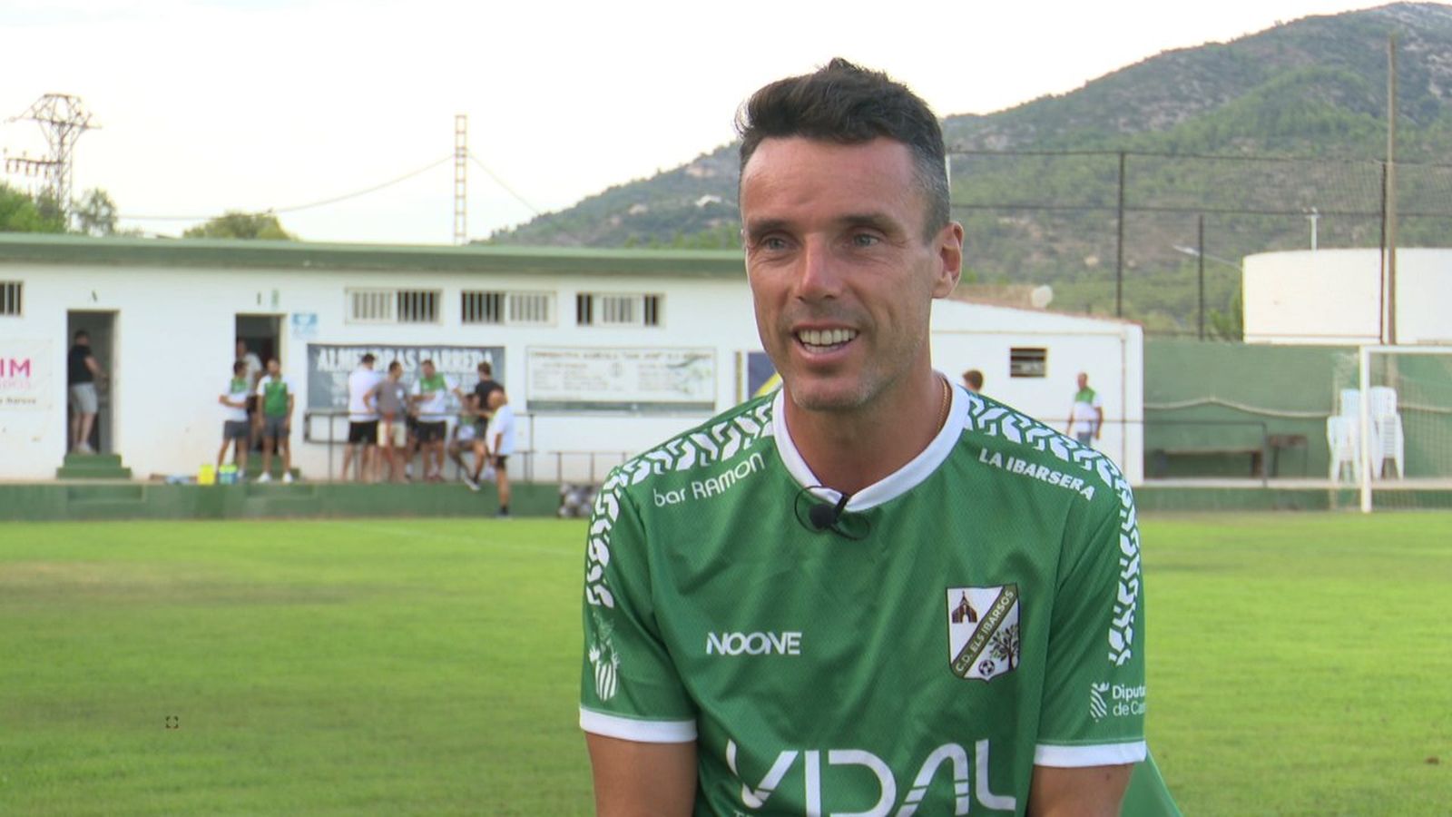 L'extenista Roberto Bautista, ara futbolista