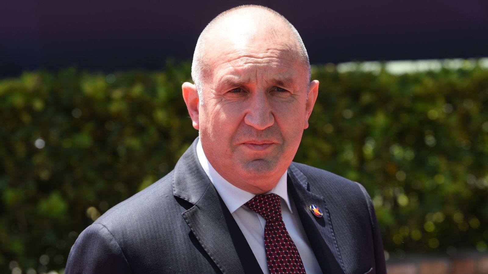 El primer ministre de Bulgària, Rumen Radev, durant una cimera celebrada a Tivat (Montenegro) el passat 5 de juny del 2026