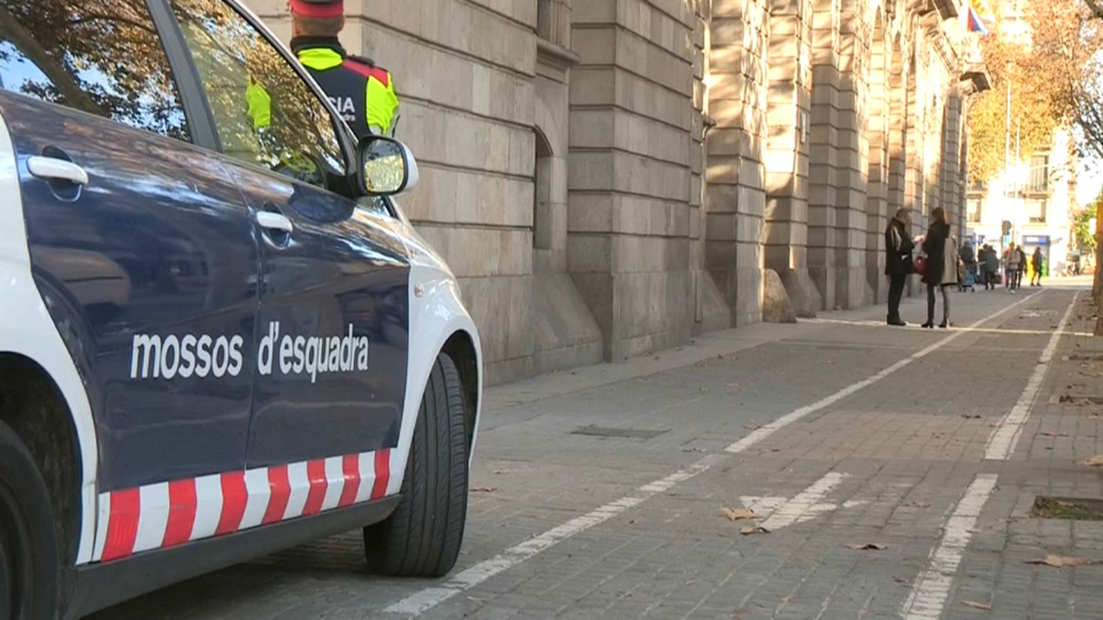 Un vehicle dels mossos d'esquadra en una imatge d'arxiu
