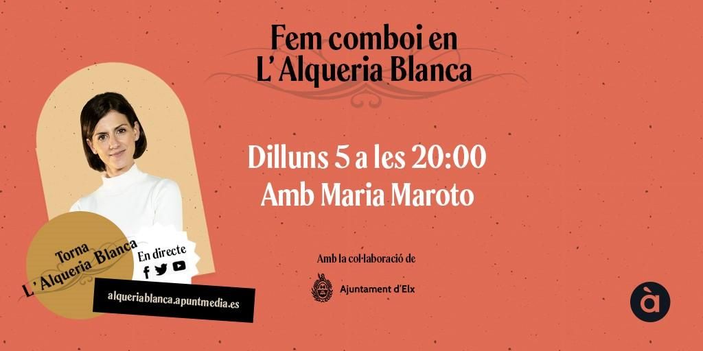 María Maroto en el 'Fem Comboi' María Maroto en el 'Fem Comboi'