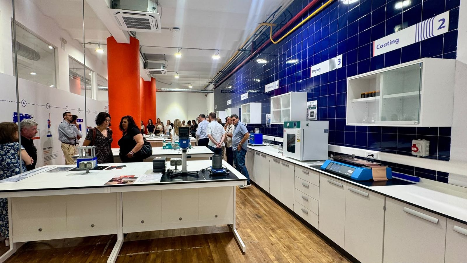 Acte d'inauguració del Blasco Battery Lab en el Centre Integrat de Formació Professional Vicente Blasco Ibáñez