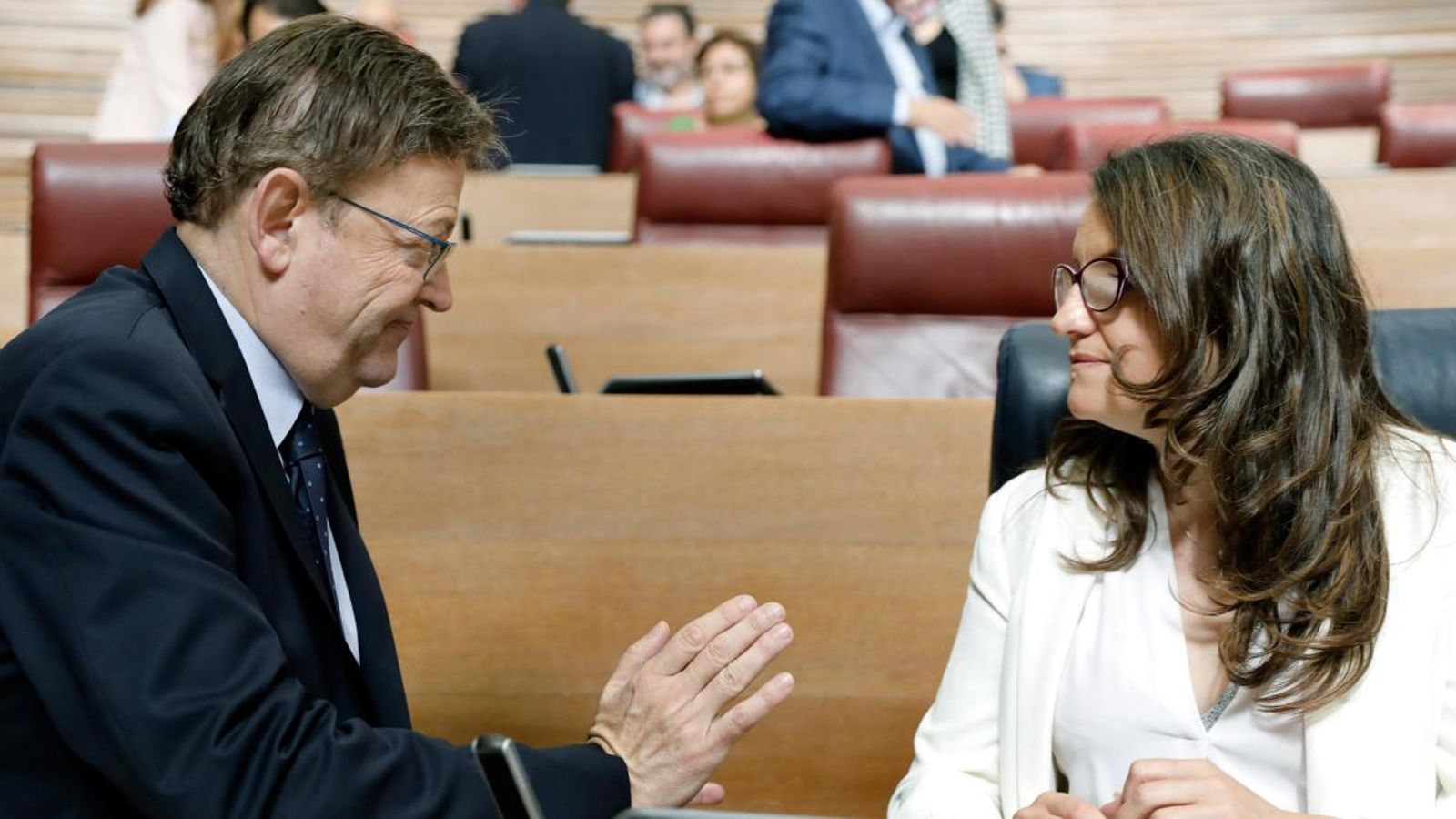 Puig i Oltra, en la segona jornada del debat de política general