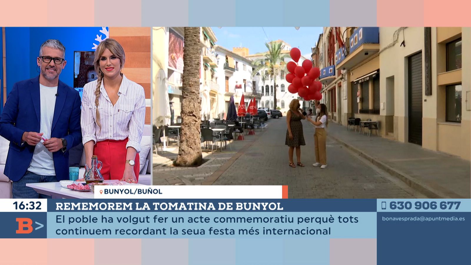 25.08.2021 | Rememorem la Tomatina de Bunyol