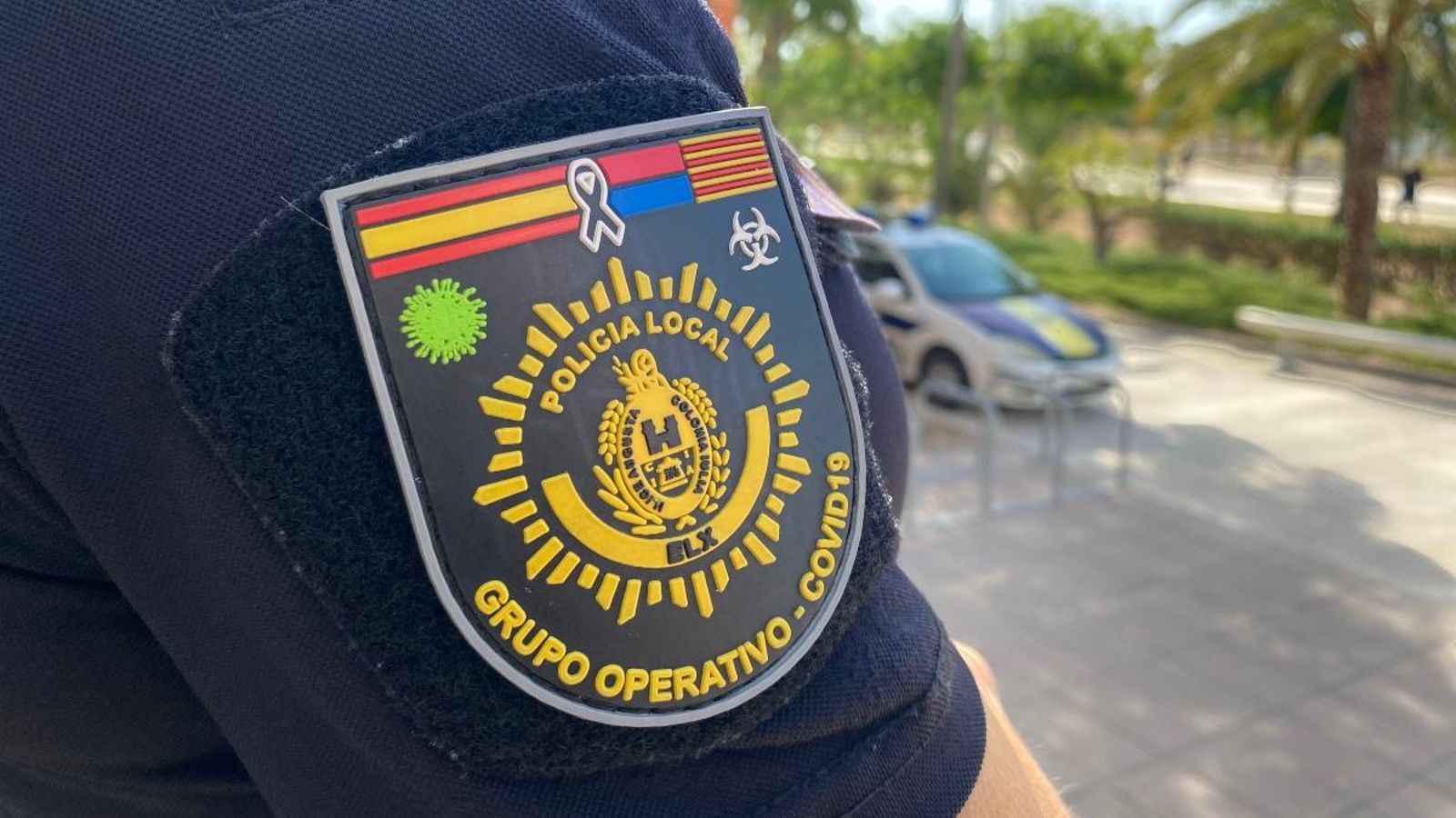 Agent de la Policia Local d'Elx.