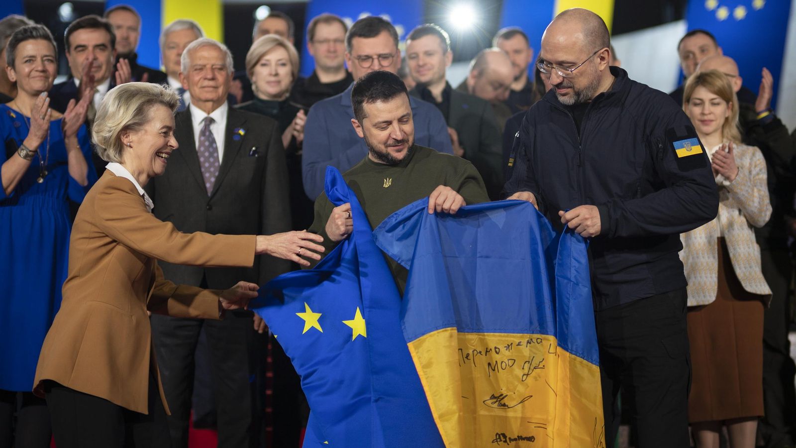 Visita de la plana major de la Comissió Europea a Kíiv, Ucraïna