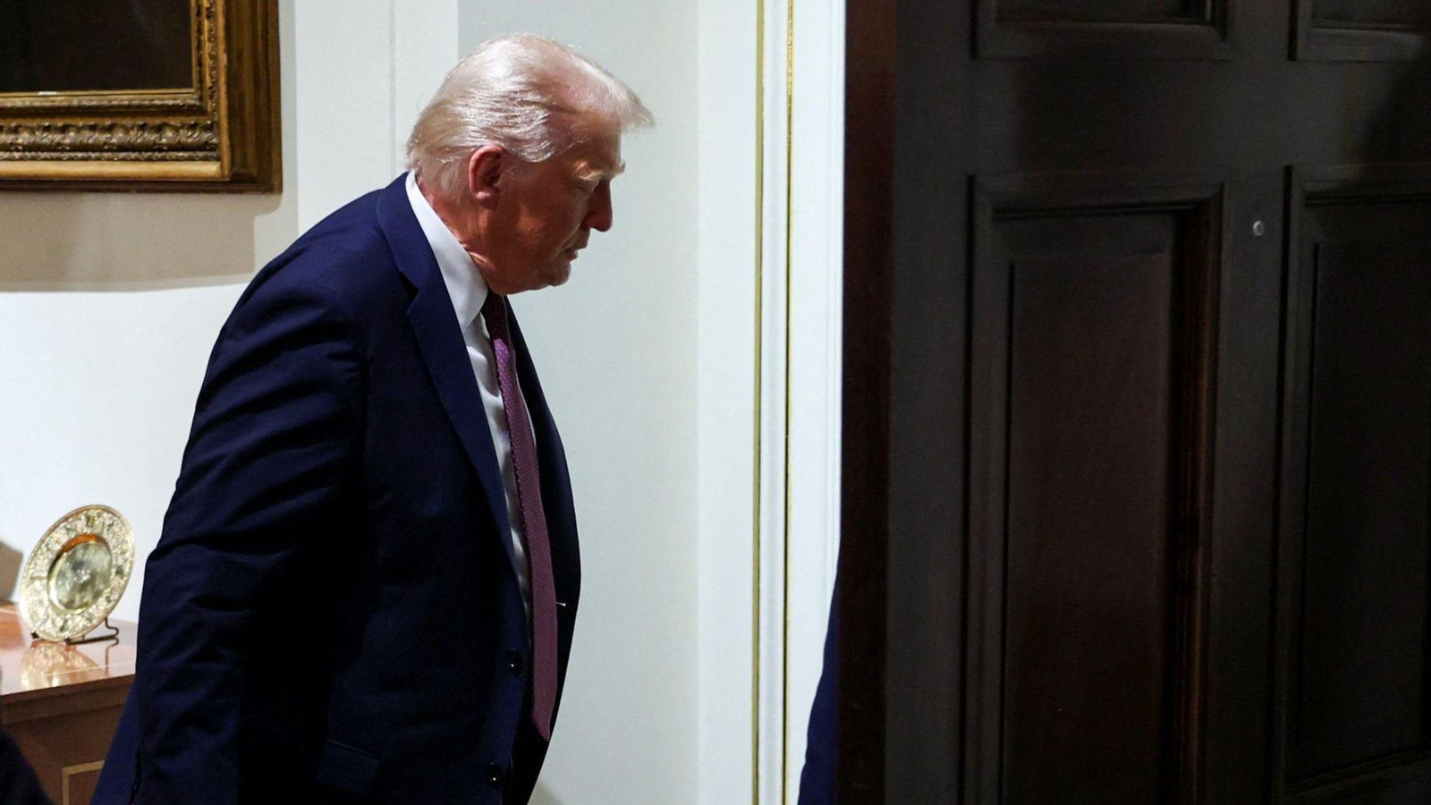 Trump, este dimarts en la reunió del seu gabinet a la Casa Blanca