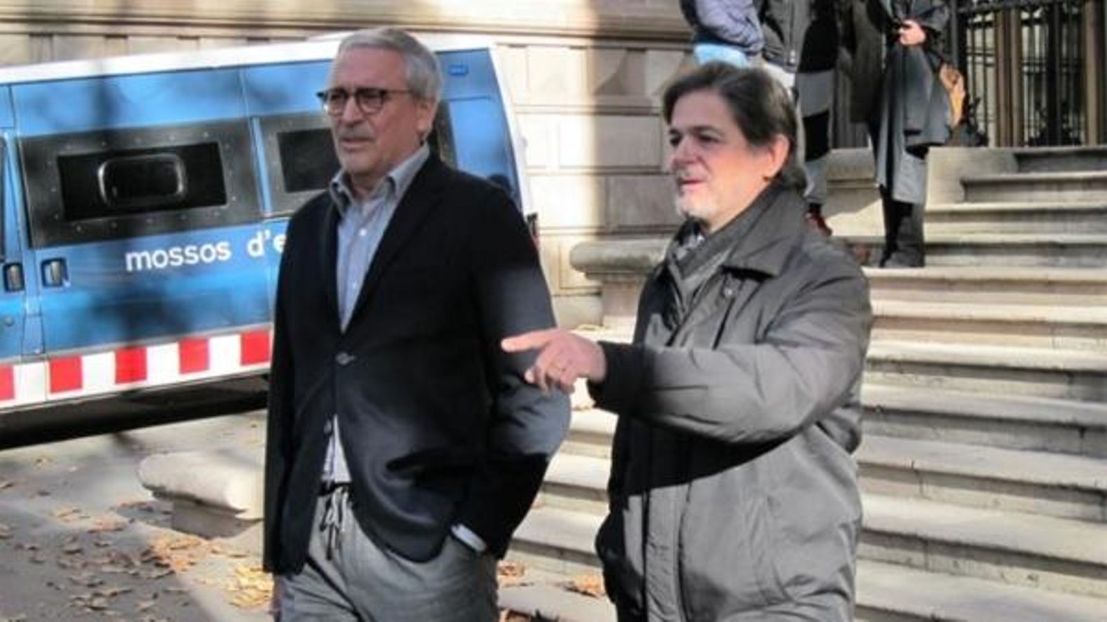 Oriol Pujol (dreta), en una imatge d'arxiu