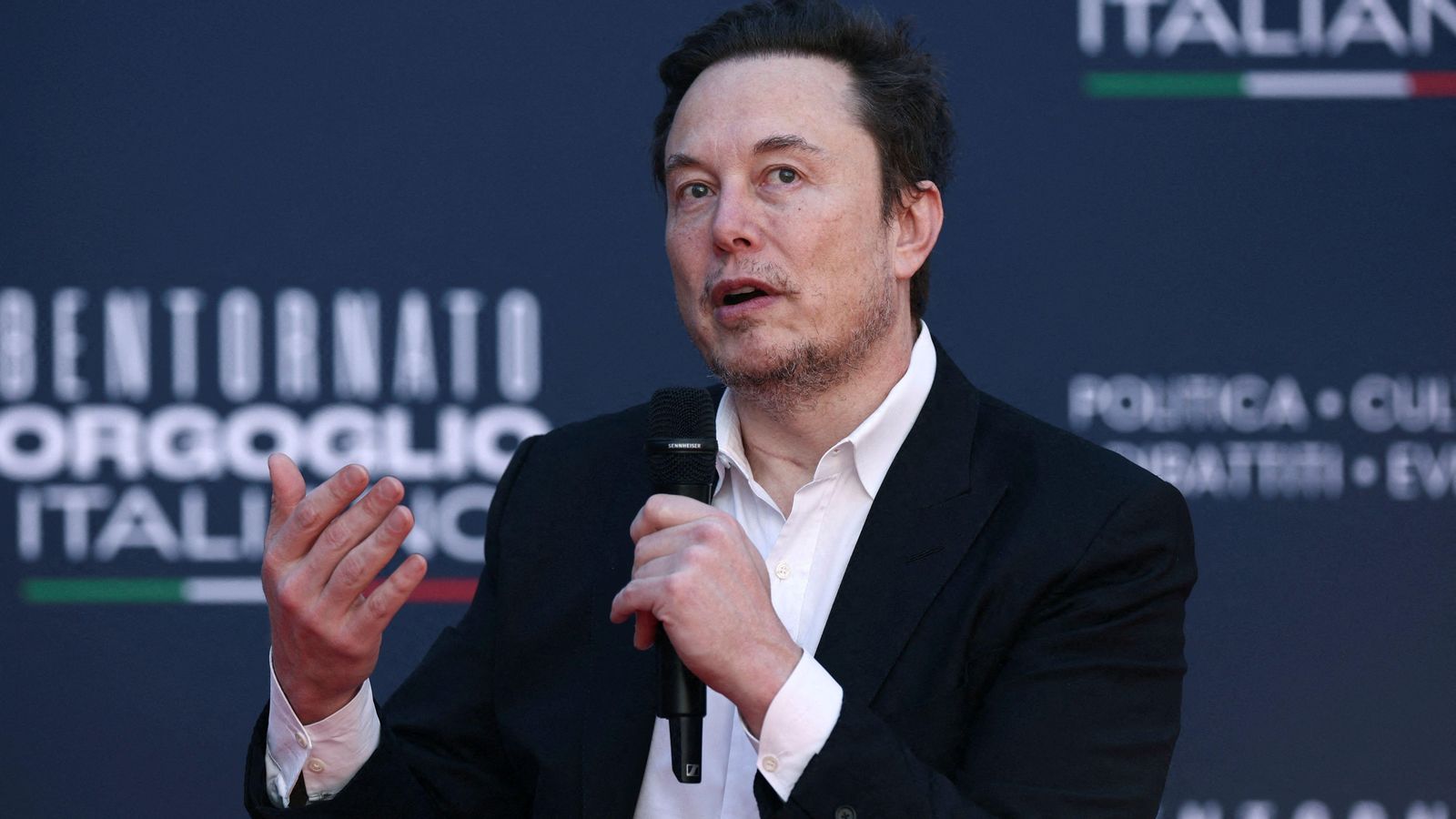 Elon Musk, propietari de l'empresa X Elon Musk, propietari de l'empresa que ha implantat l'innovador xip, en una imatge d'arxiu