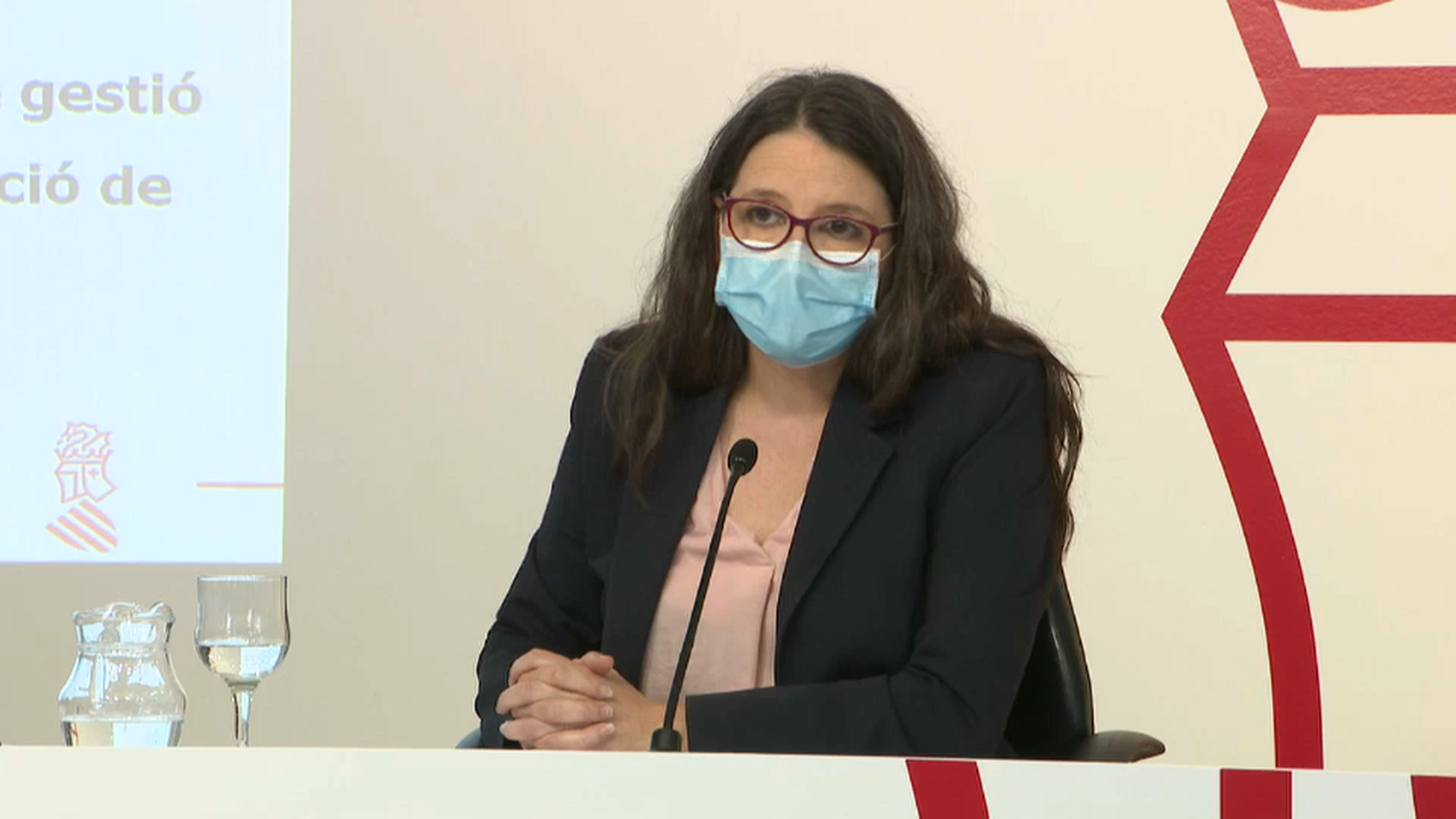 La vicepresidenta del Consell, Mónica Oltra
