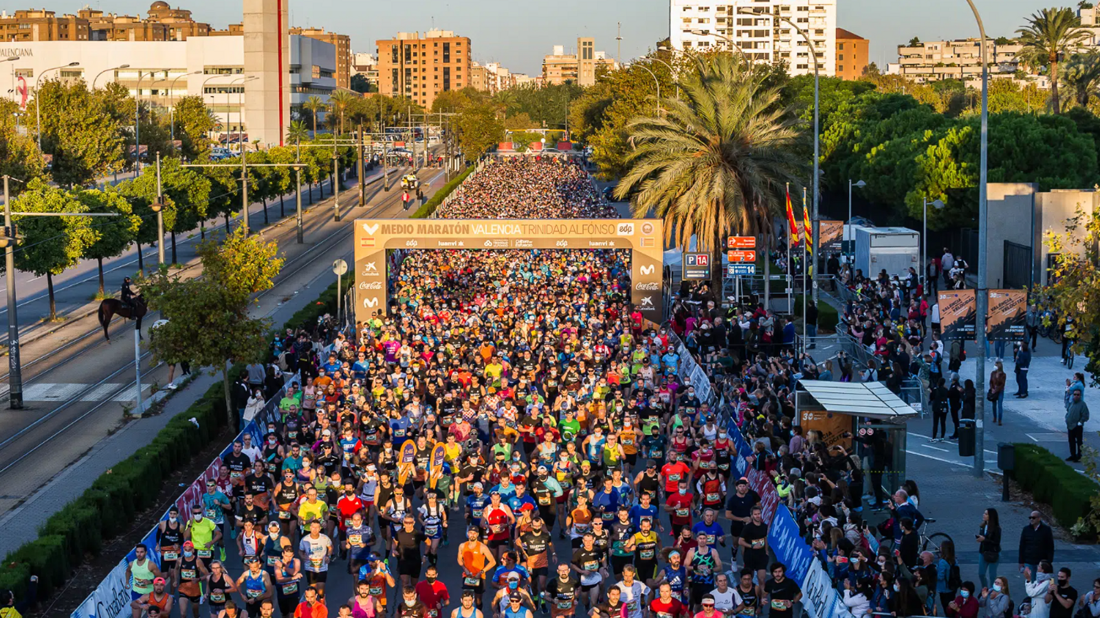 Imatge d'arxiu de la Mitja Marató de València