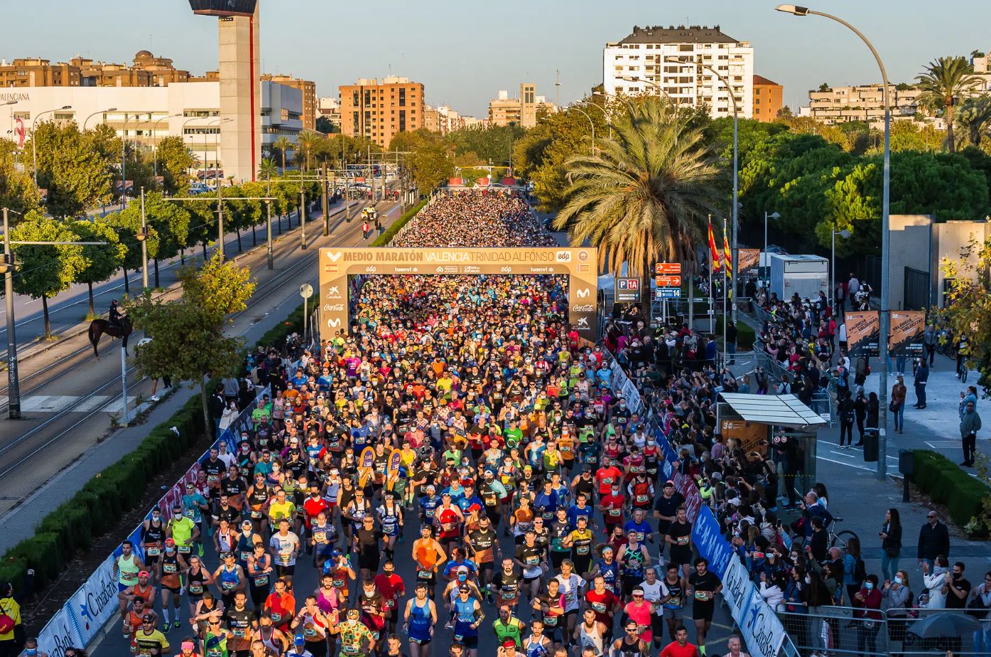 Imatge d'arxiu de la Mitja Marató de València
