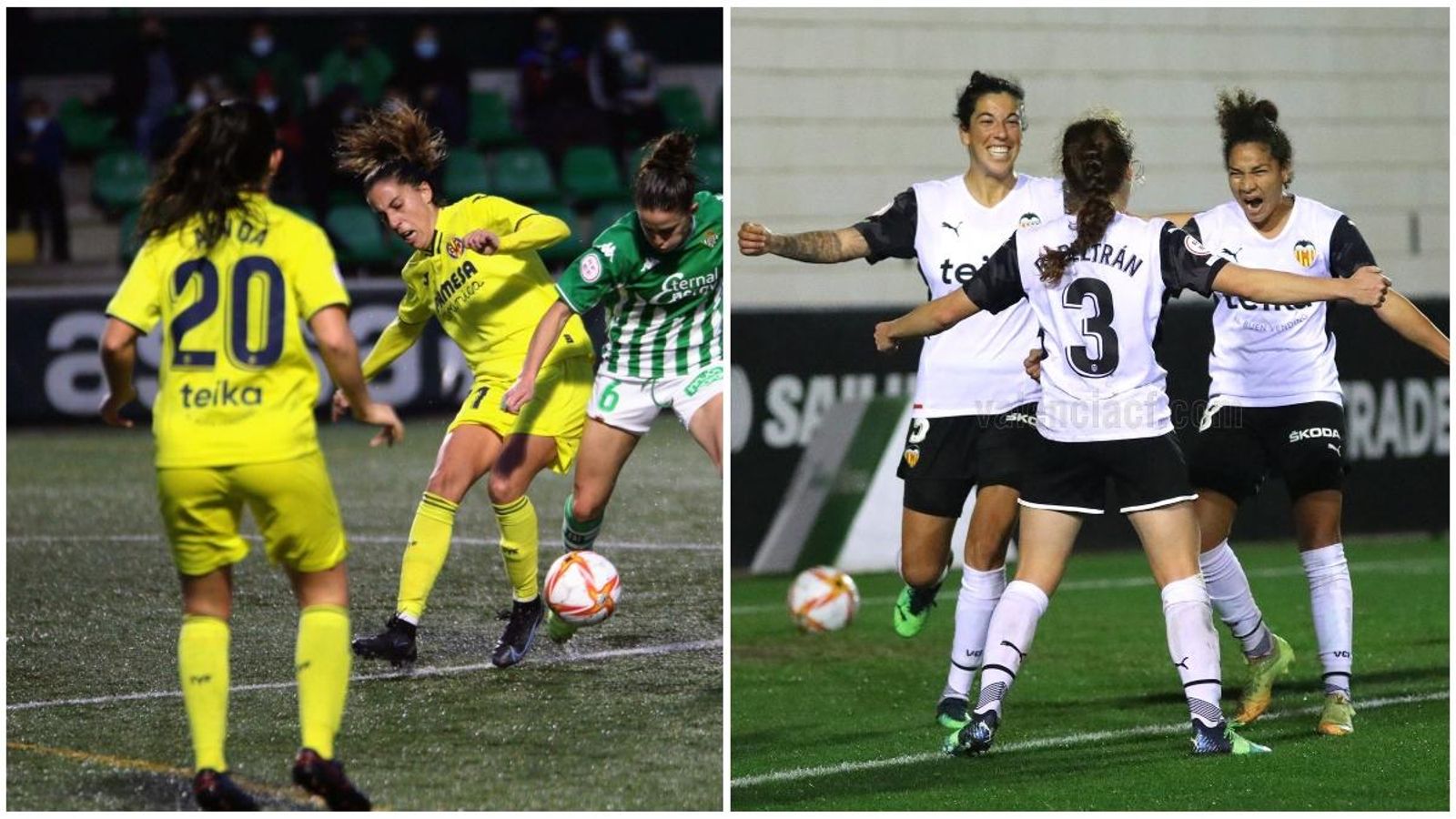 El Vila-real i el València finalitzen l'any amb victòria