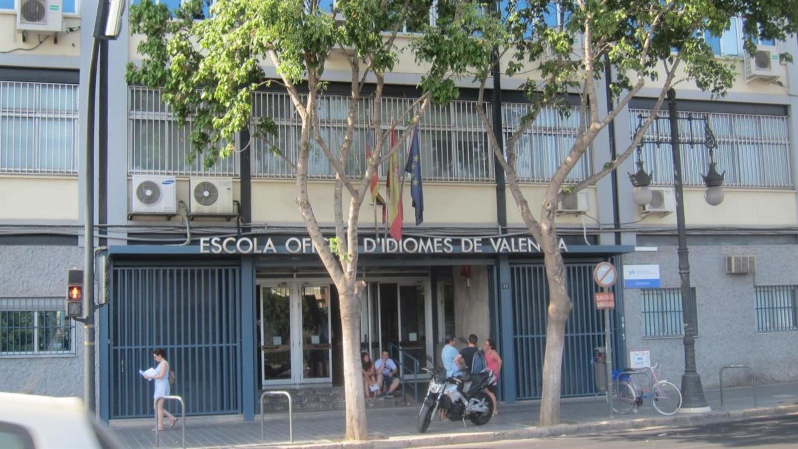 L'escola oficial d'idiomes de València, en una imatge d'arxiu