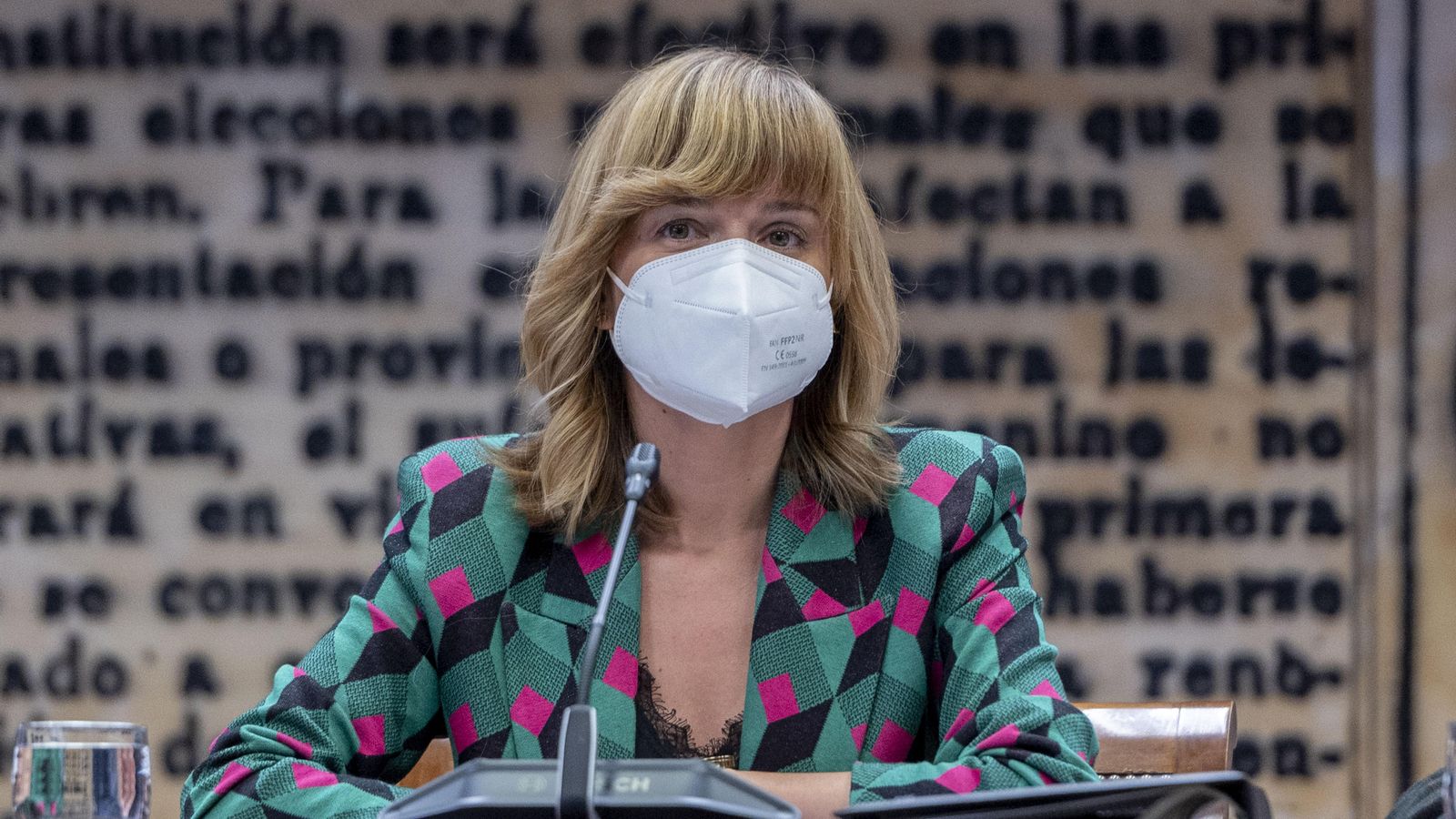 La ministra Pilar Alegría compareix en el Senat