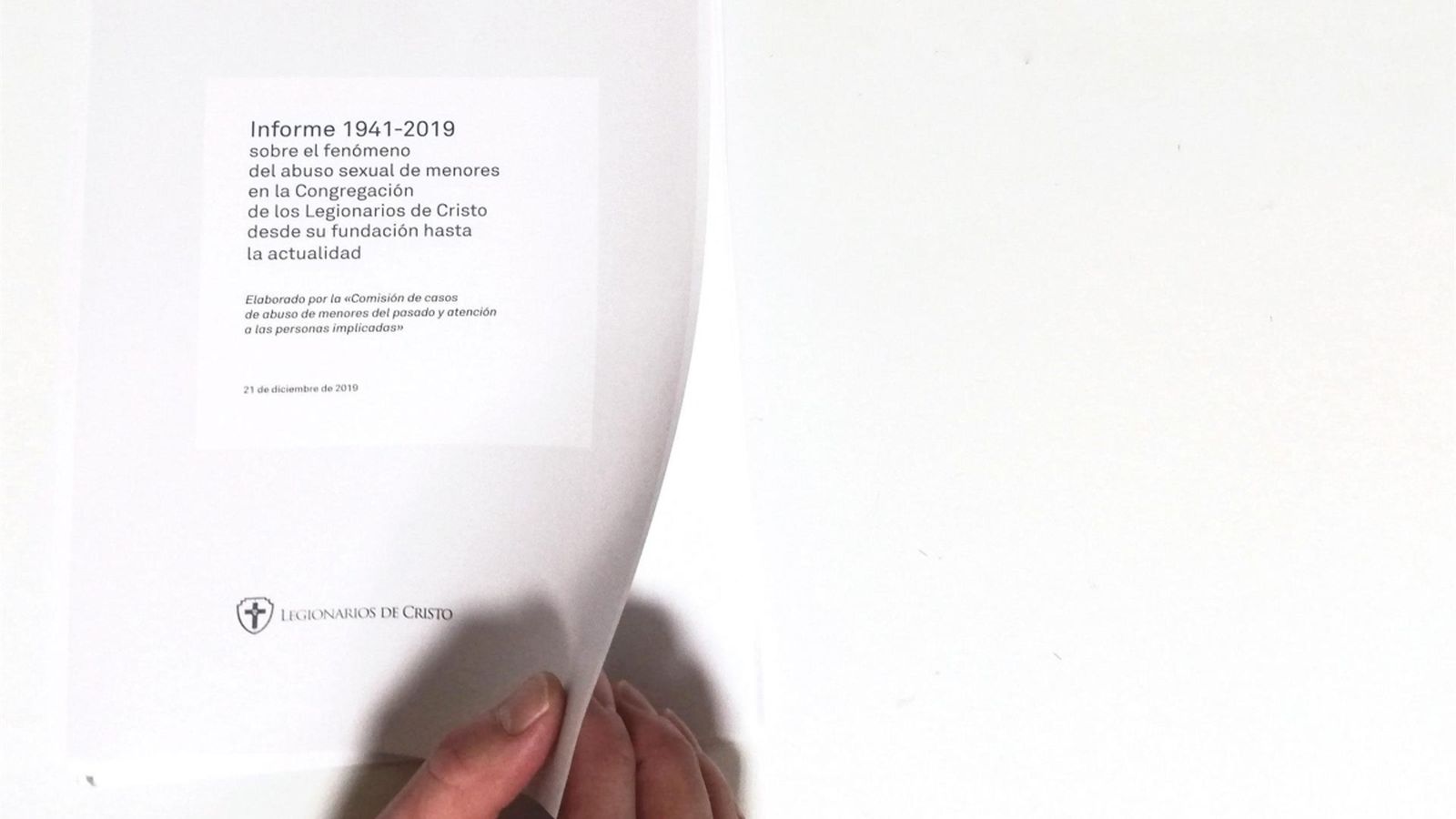 Informe 1941-2019 sobre el fenomen de l'abús sexual de menors en la Congregació dels Legionaris de Crist des de la seua fundació fins a l'actualitat