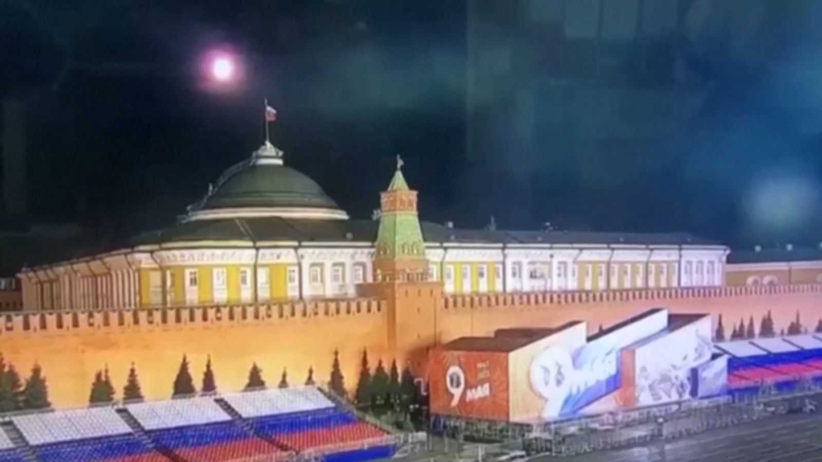 Rússia acusa Ucraïna d'atacar el Kremlin amb drons per a assassinar Putin