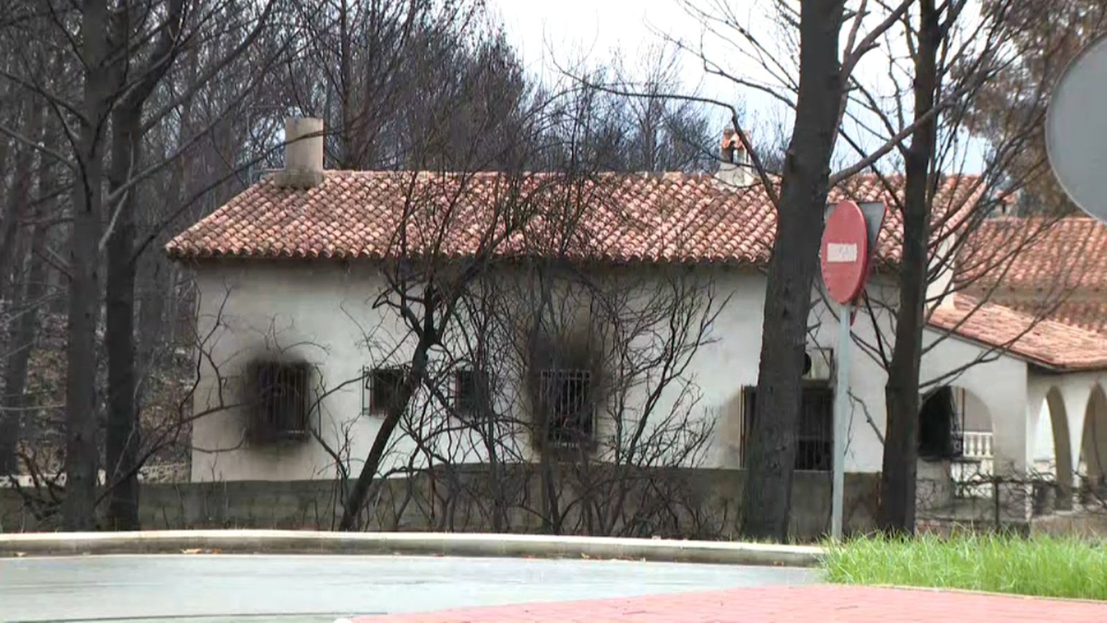 Després de l\'incendi de Llutxent