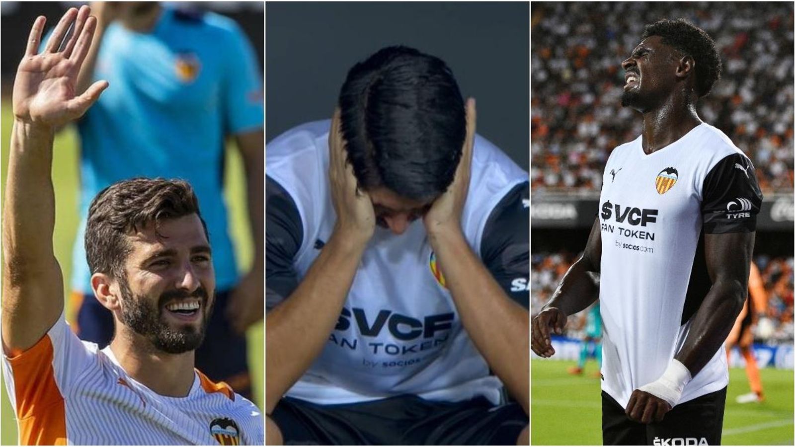 Gayà, Carles Soler i Correia es lesionen i seran baixa el pròxim partit