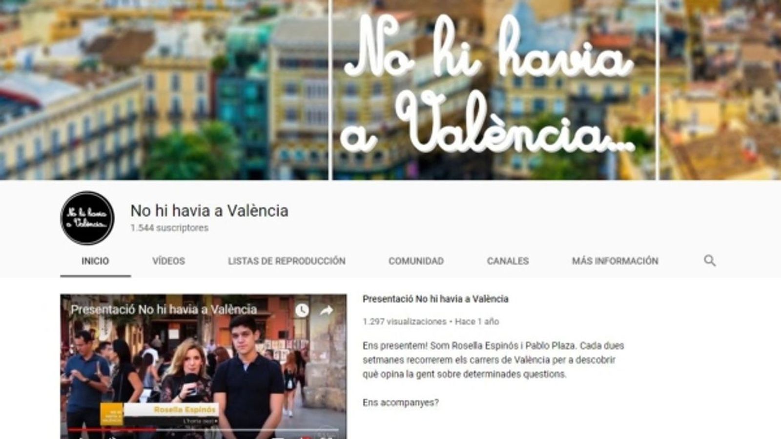 25.02.2019 | Xarxes | YouTube fet en valencià