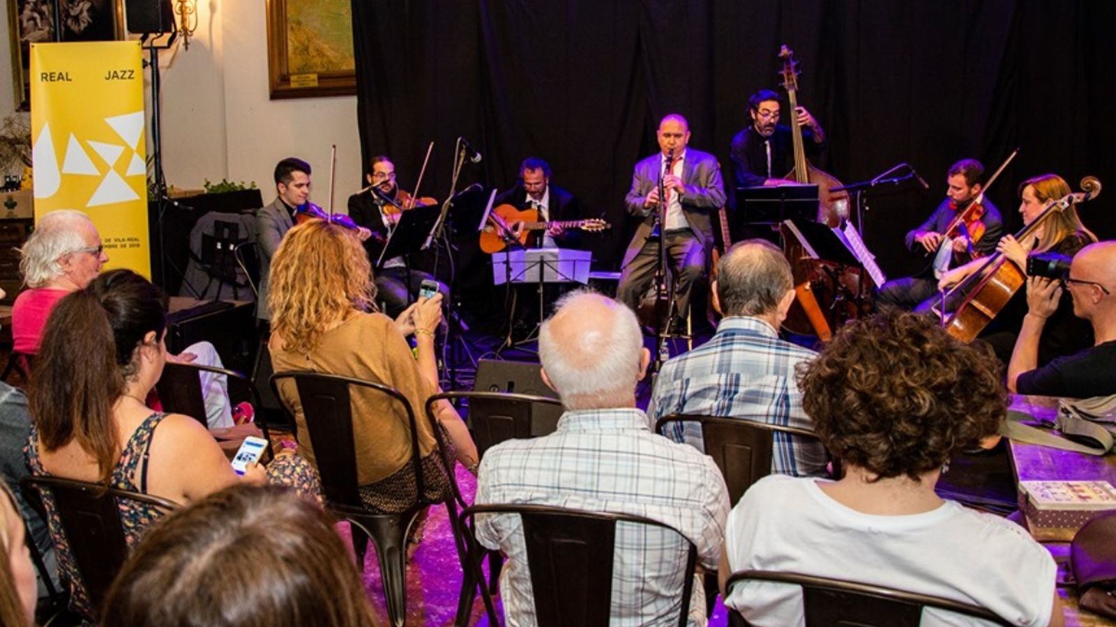 La cita amb el jazz va començar dijous amb el clarinetista castellonenc Chema Peñalver com a protagonista