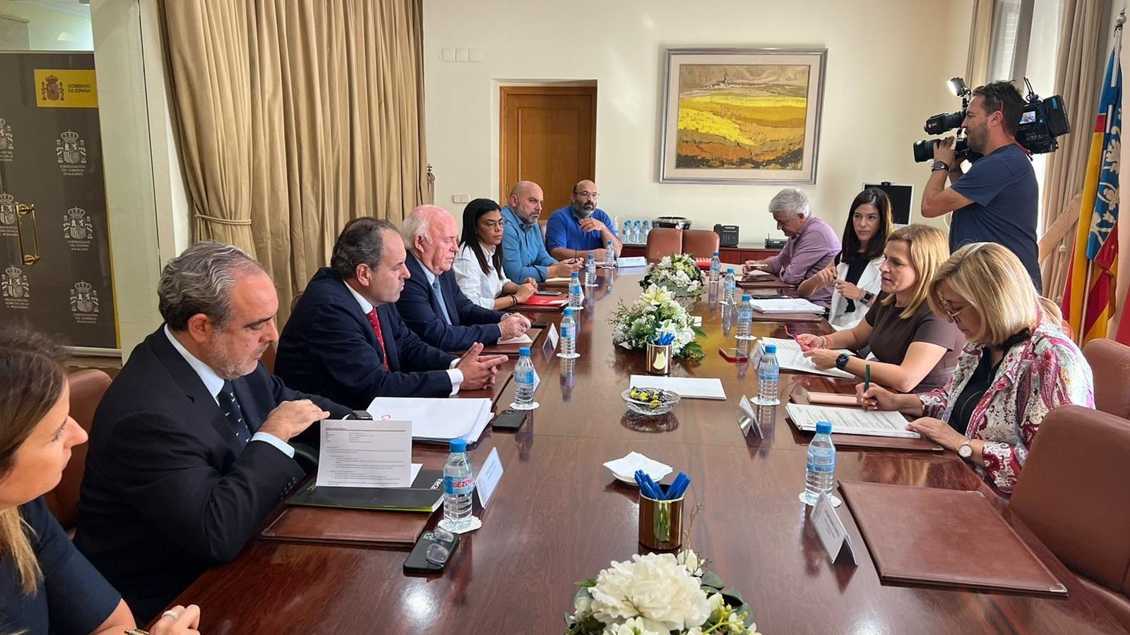 Reunió entre empresaris, agents socials i Govern d'Espanya pels PGE a Alacant