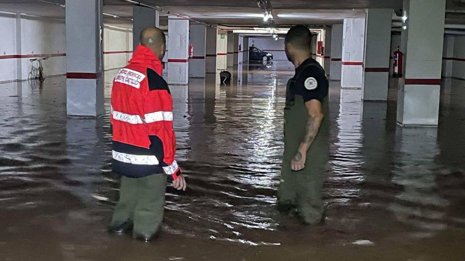 Nit de pluges intenses a la Comunitat Valenciana