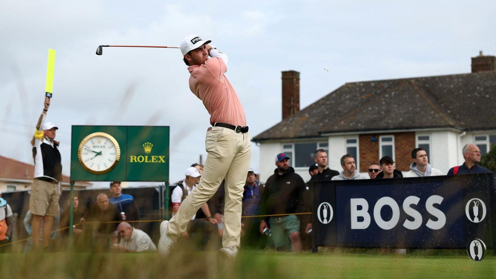 Josele Ballester, durant la primera ronda de l'Obert Britànic