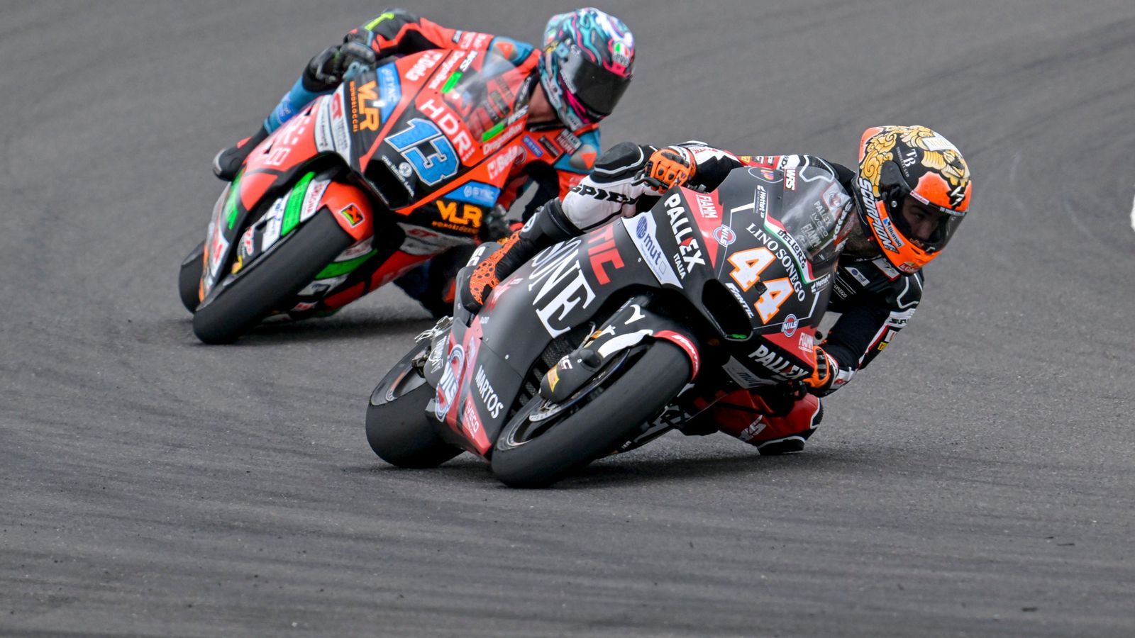 Aron Canet, durant la carrera