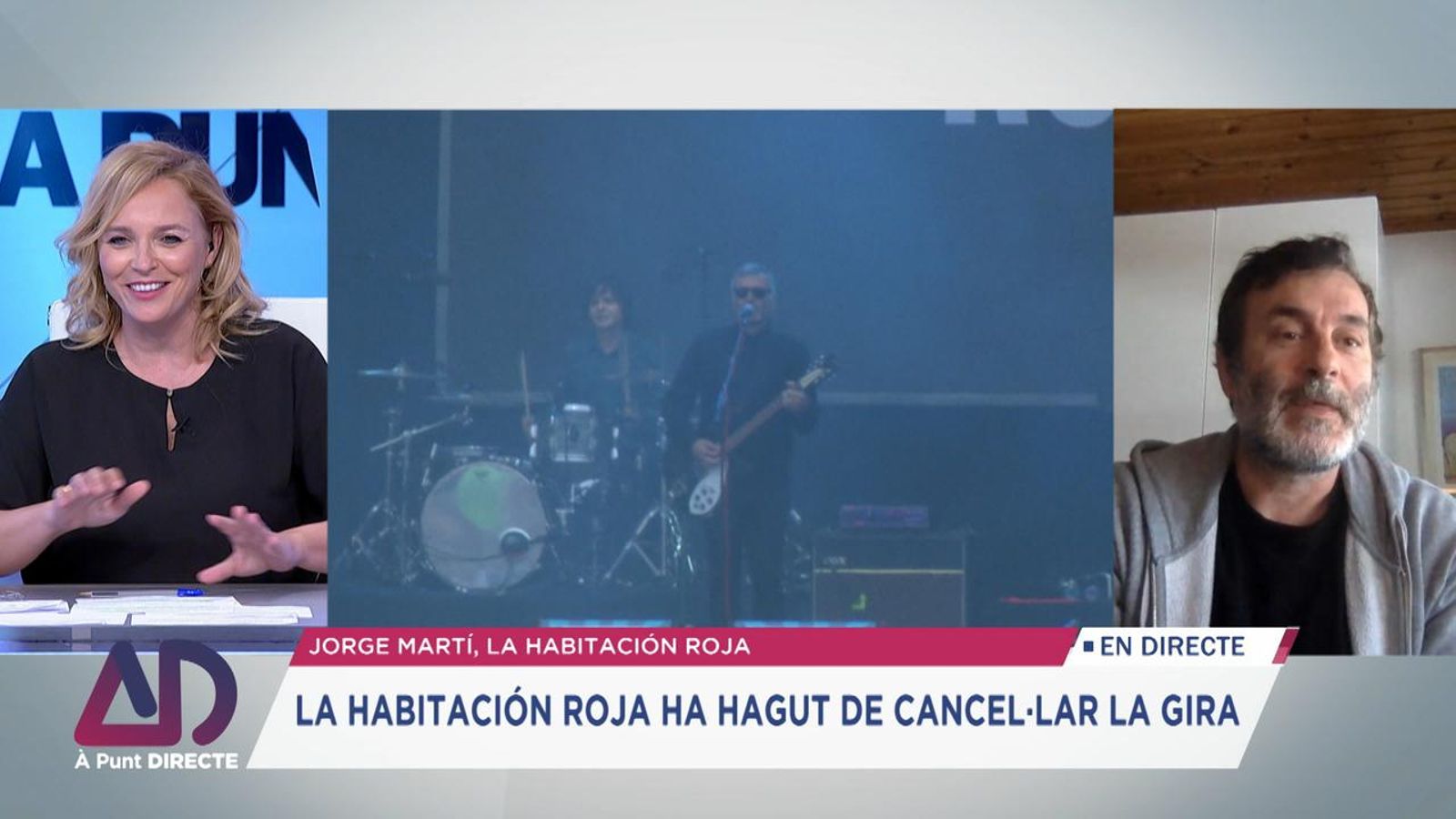 Jorge, vocalista de La Habitación Roja