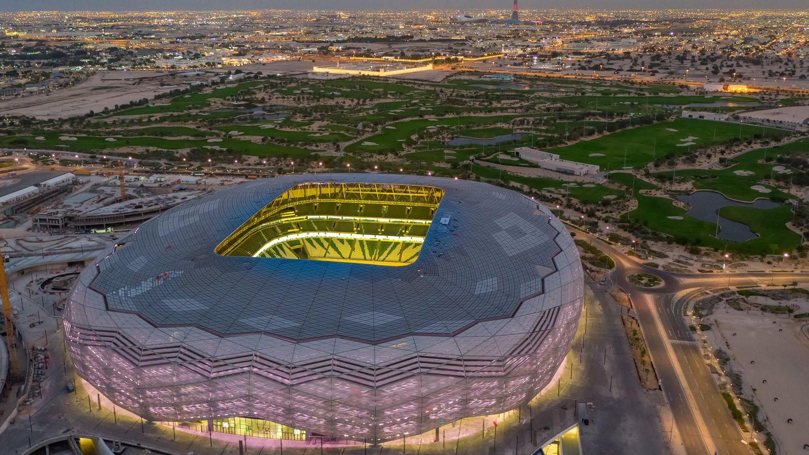 Imatge de l'estadi Education City de Qatar