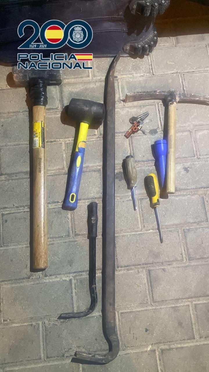 Ferramentes utilitzades en els robatoris