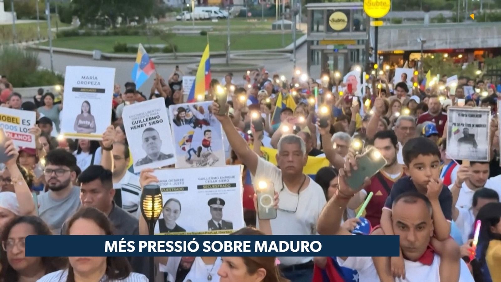 Més pressió sobre Maduro